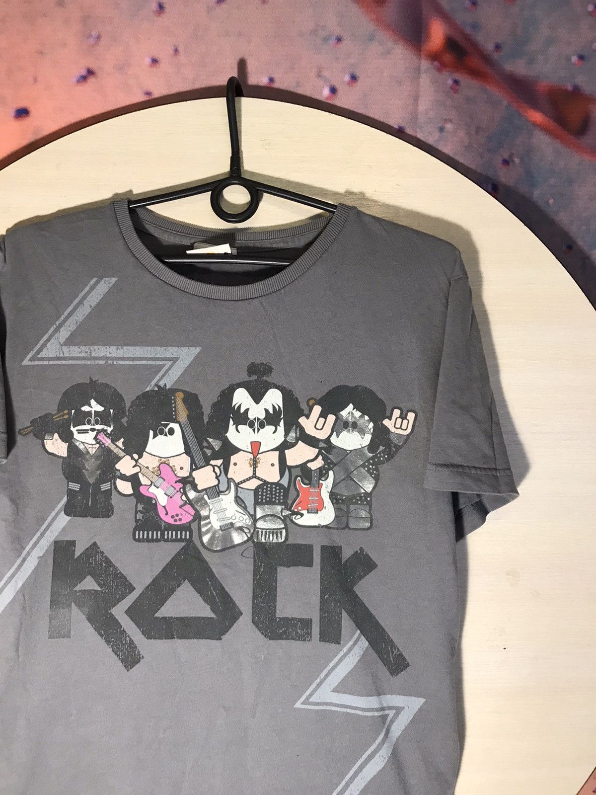 Band Tees × KISS × Vintage Kiss vintage band rock tee Size US S / EU 44-46 / 1 - 1 Thumbnail
