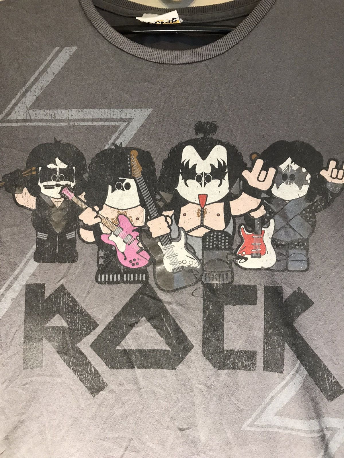 Band Tees × KISS × Vintage Kiss vintage band rock tee Size US S / EU 44-46 / 1 - 6 Thumbnail