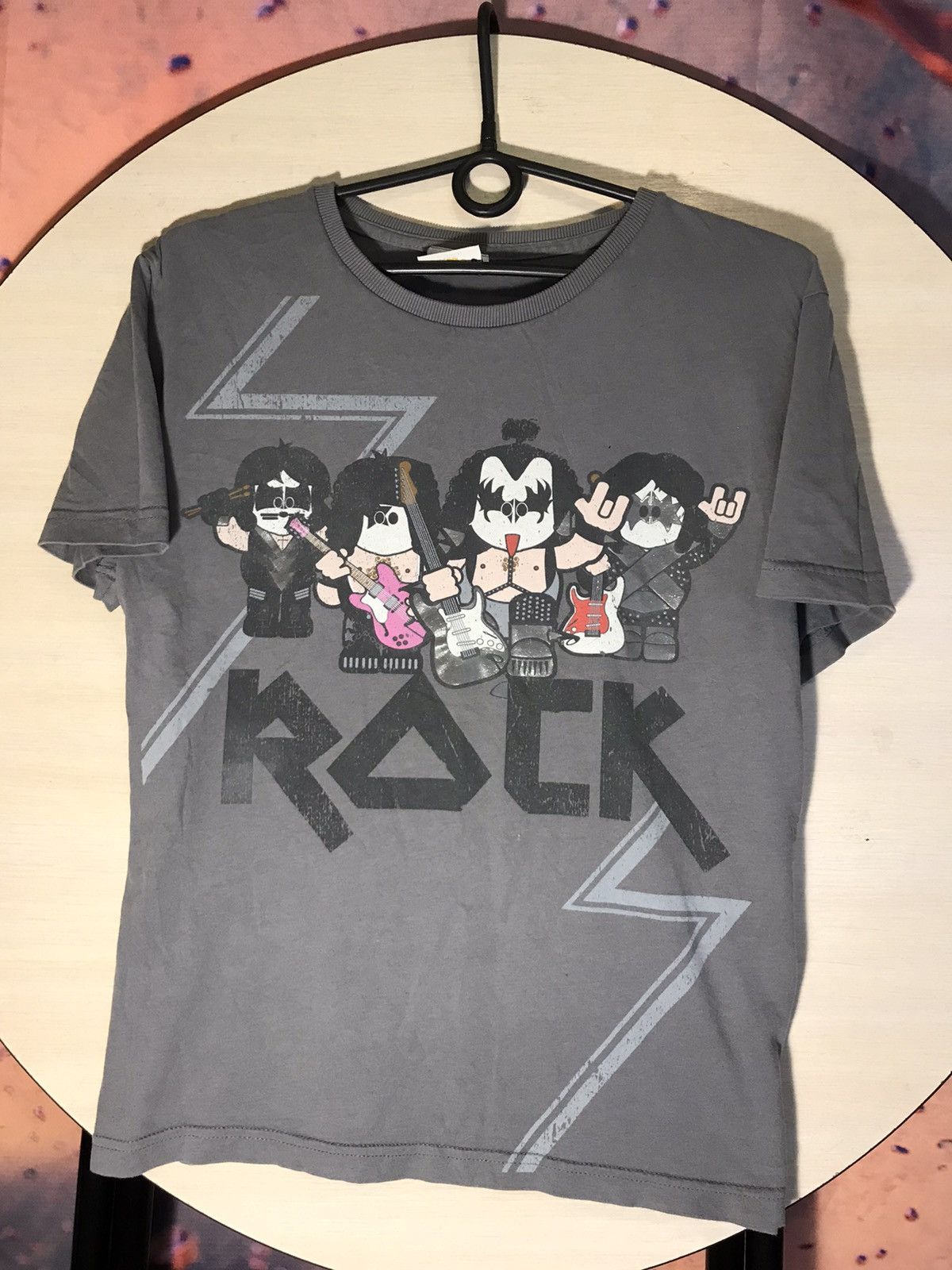 Band Tees × KISS × Vintage Kiss vintage band rock tee Size US S / EU 44-46 / 1 - 2 Thumbnail