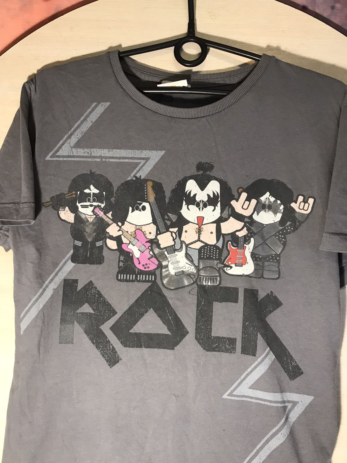 Band Tees × KISS × Vintage Kiss vintage band rock tee Size US S / EU 44-46 / 1 - 3 Thumbnail
