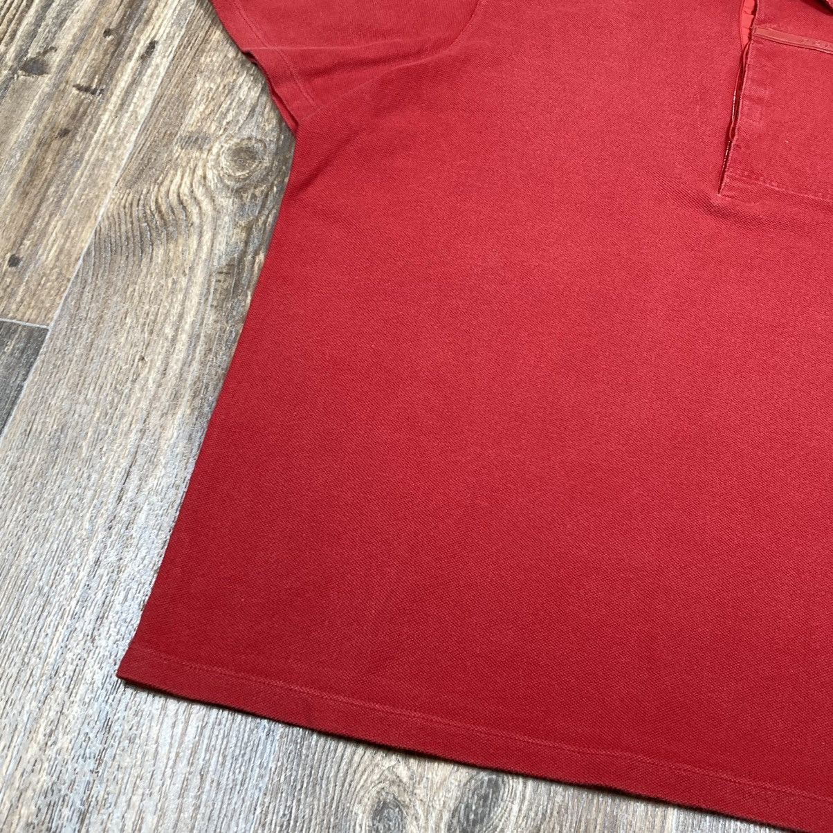 Prada Vintage Prada red tab polo shirt Size US L / EU 52-54 / 3 - 4 Thumbnail