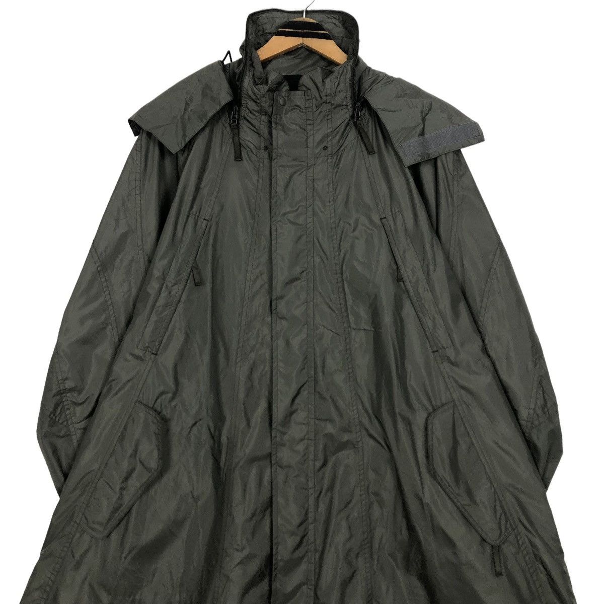 Issey Miyake Issey Miyake 2006 S/S Long Sleeve Nylon Wind Taffeta Coat Size US L / EU 52-54 / 3 - 9 Thumbnail