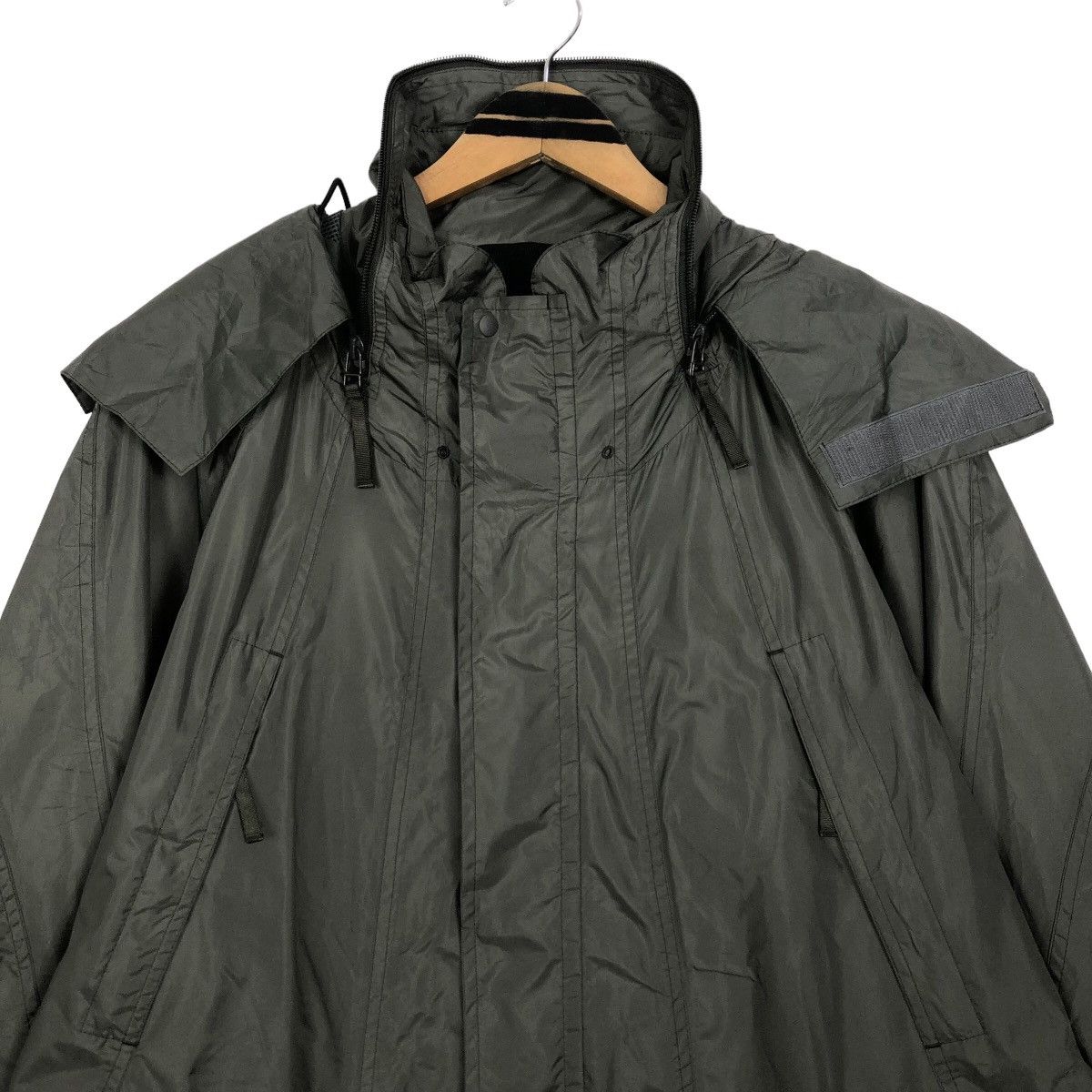 Issey Miyake Issey Miyake 2006 S/S Long Sleeve Nylon Wind Taffeta Coat Size US L / EU 52-54 / 3 - 22 Thumbnail