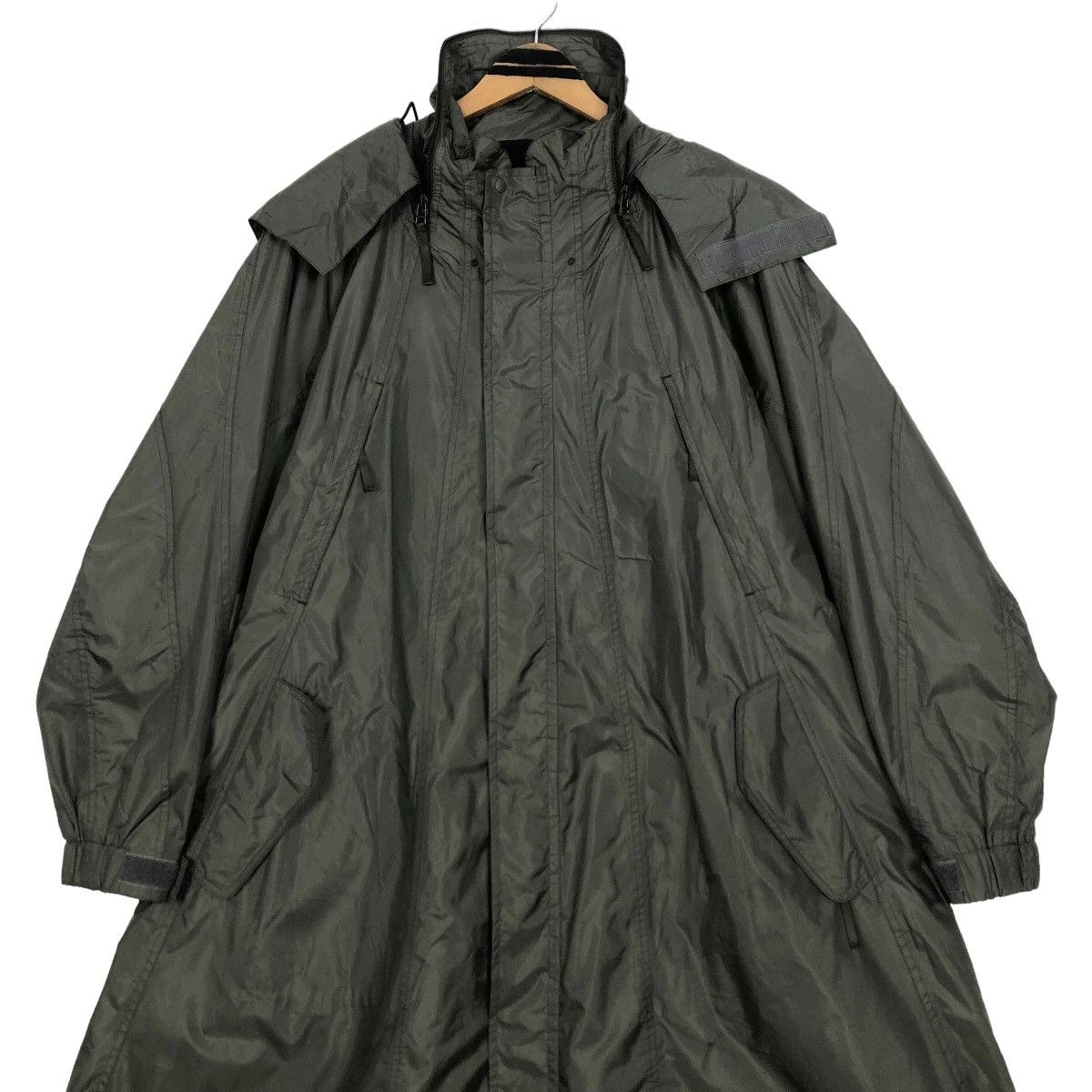 Issey Miyake Issey Miyake 2006 S/S Long Sleeve Nylon Wind Taffeta Coat Size US L / EU 52-54 / 3 - 6 Thumbnail