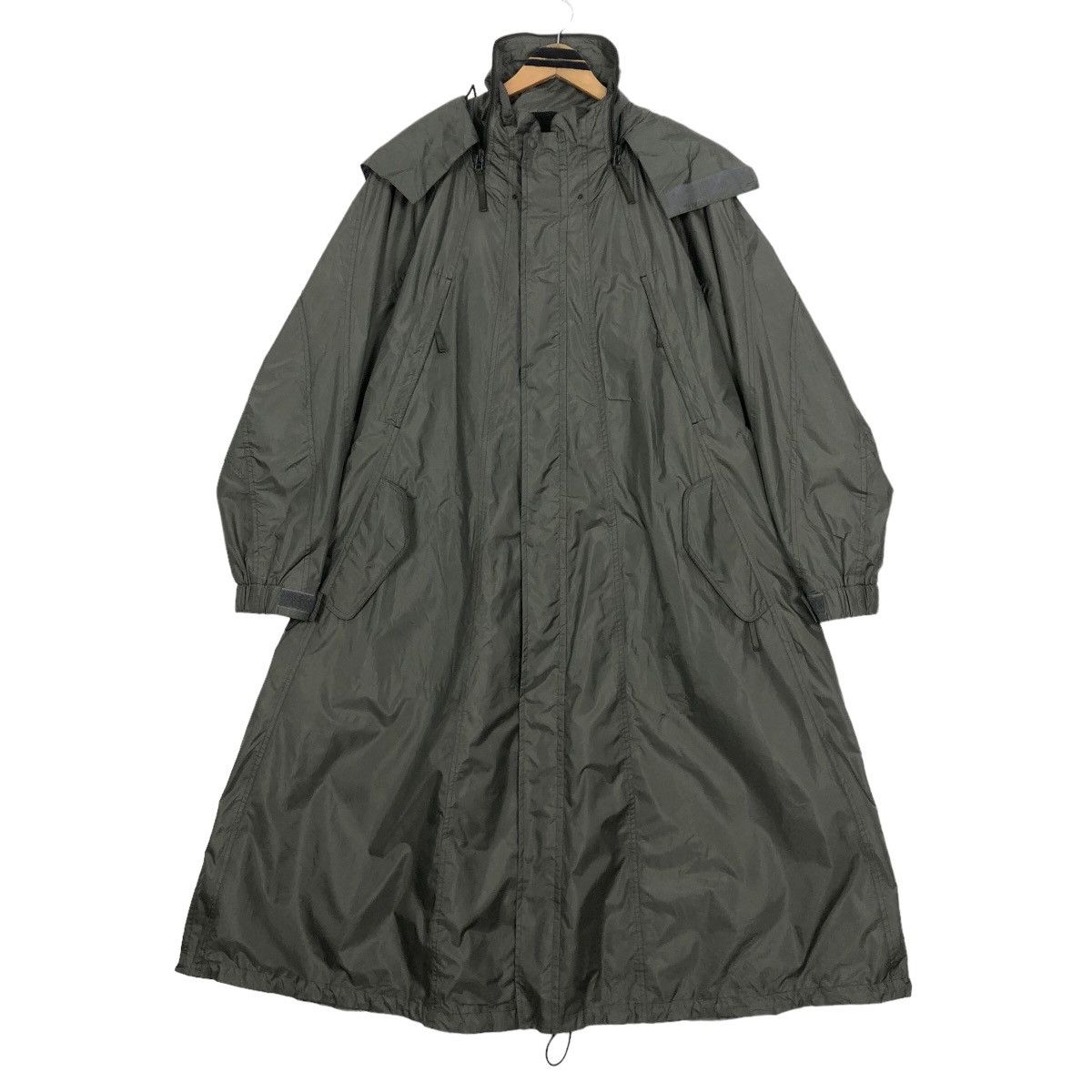 Issey Miyake Issey Miyake 2006 S/S Long Sleeve Nylon Wind Taffeta Coat Size US L / EU 52-54 / 3 - 3 Thumbnail