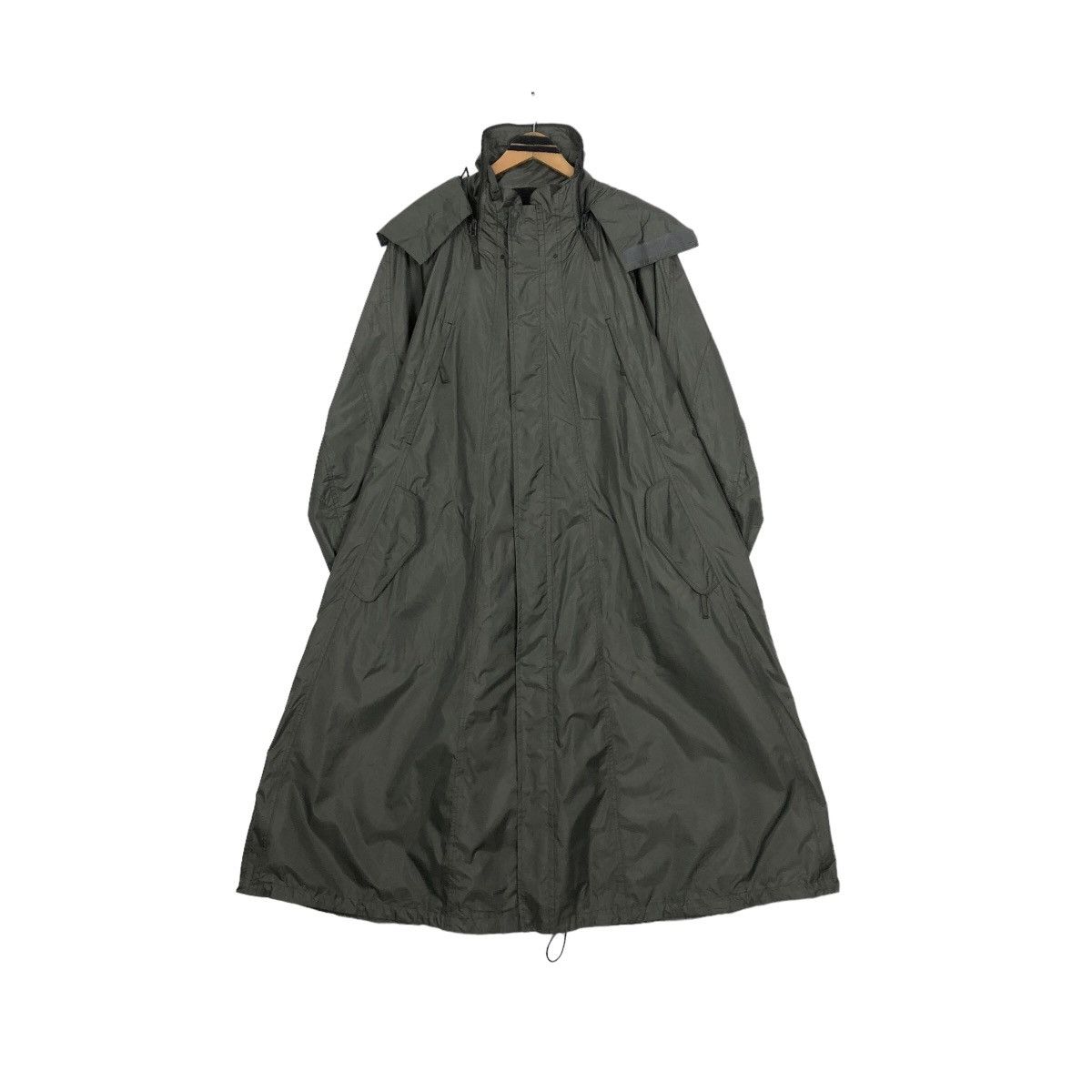 Issey Miyake Issey Miyake 2006 S/S Long Sleeve Nylon Wind Taffeta Coat Size US L / EU 52-54 / 3 - 5 Thumbnail