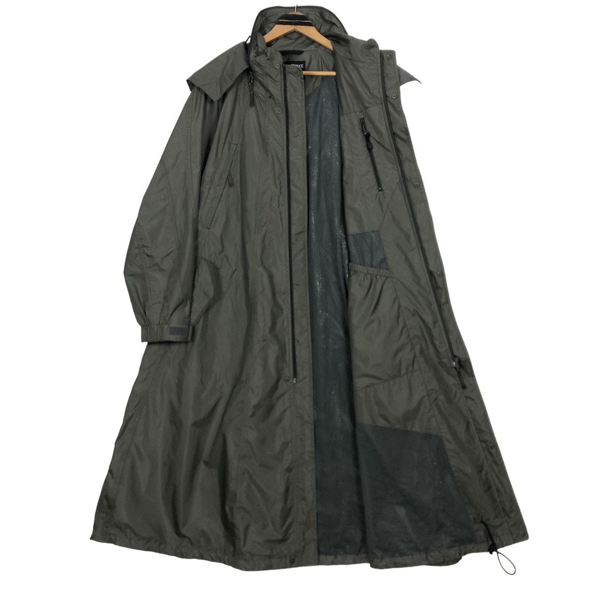Issey Miyake Issey Miyake 2006 S/S Long Sleeve Nylon Wind Taffeta Coat Size US L / EU 52-54 / 3 - 11 Thumbnail