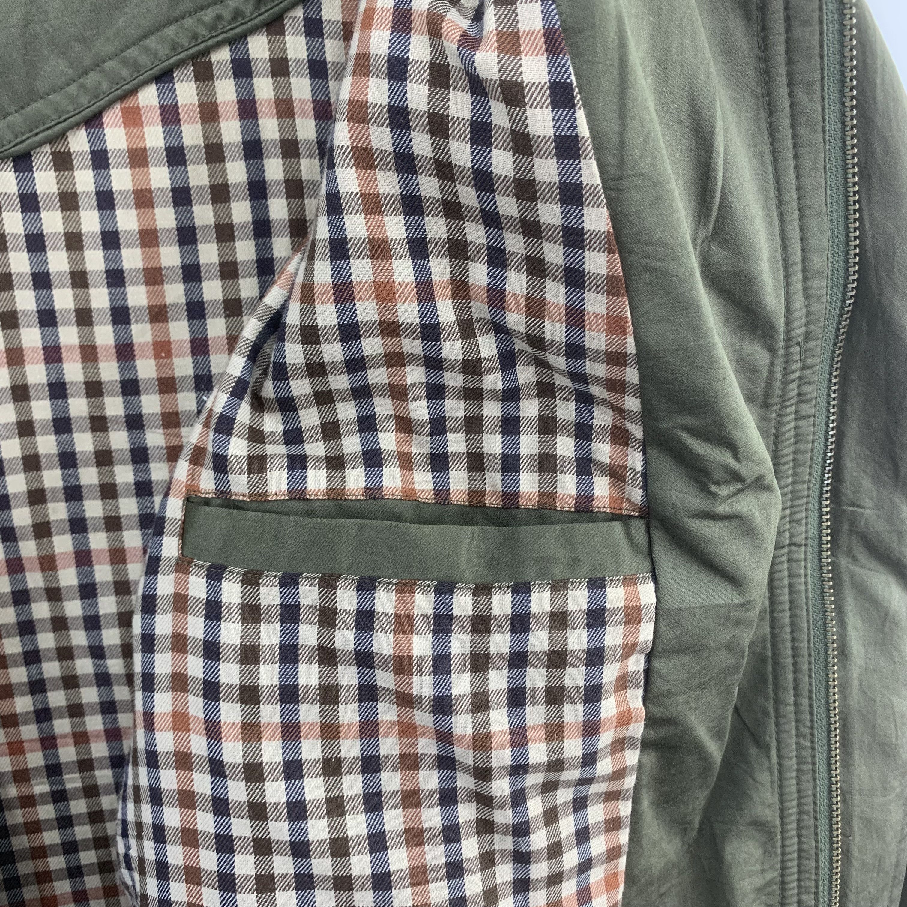 Japanese Brand Gaily Life Bomber Jacket Multipocket Olive Green Size US L / EU 52-54 / 3 - 9 Thumbnail
