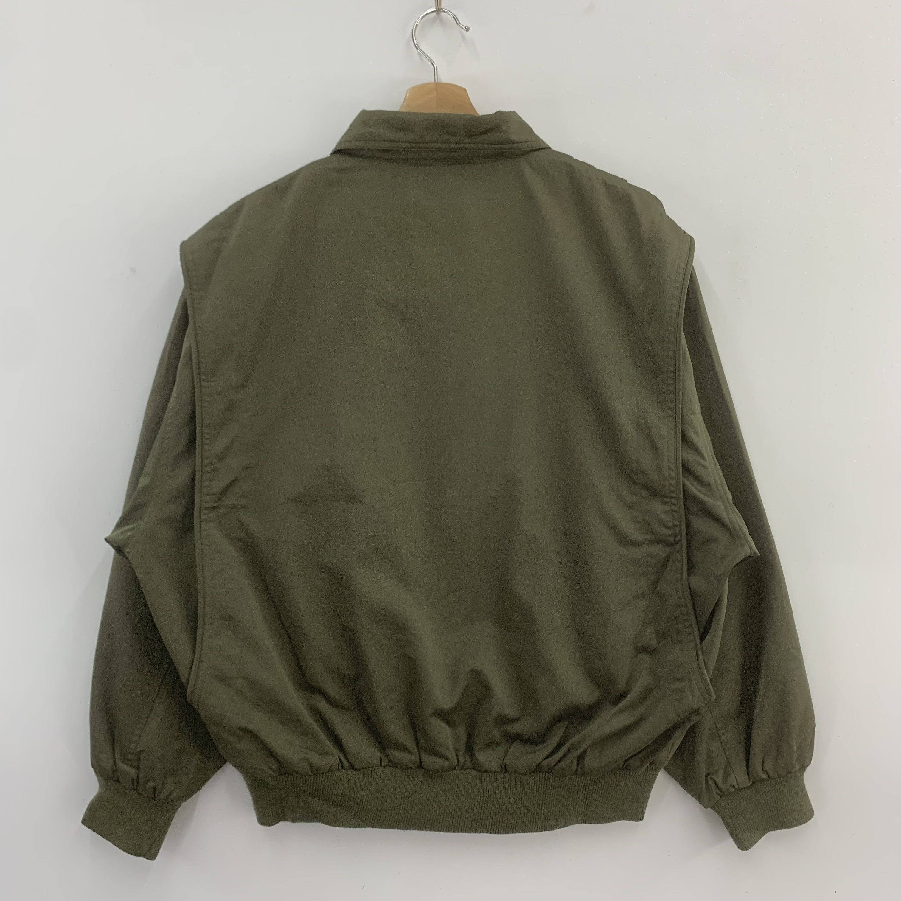 Japanese Brand Gaily Life Bomber Jacket Multipocket Olive Green Size US L / EU 52-54 / 3 - 2 Thumbnail