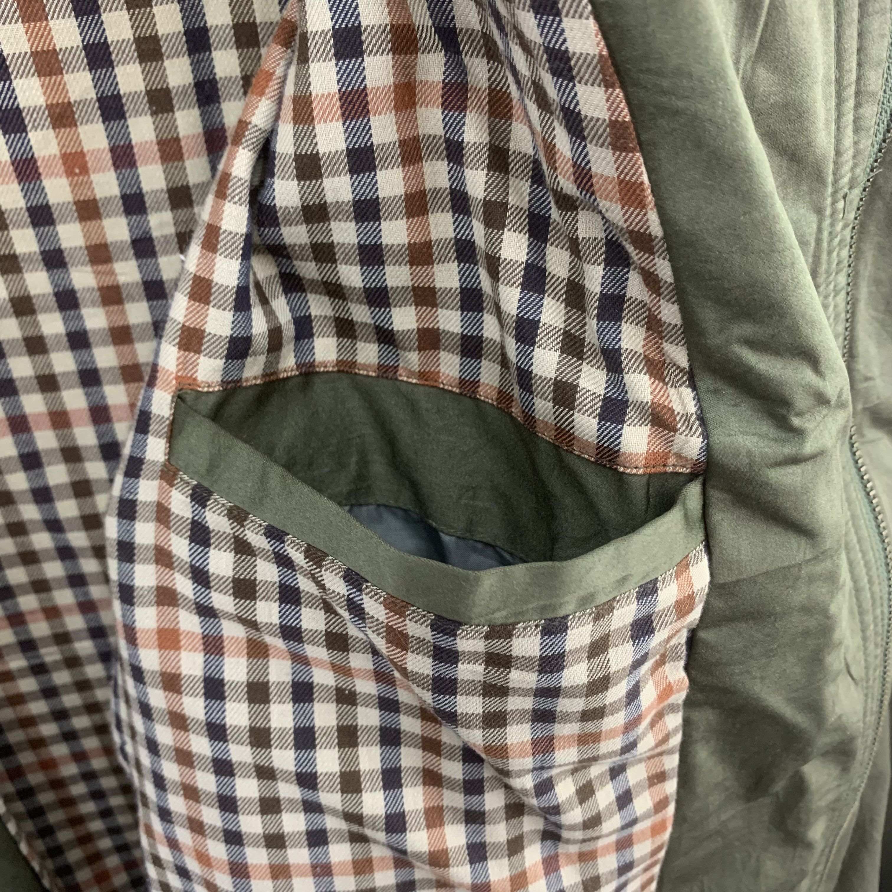 Japanese Brand Gaily Life Bomber Jacket Multipocket Olive Green Size US L / EU 52-54 / 3 - 10 Thumbnail