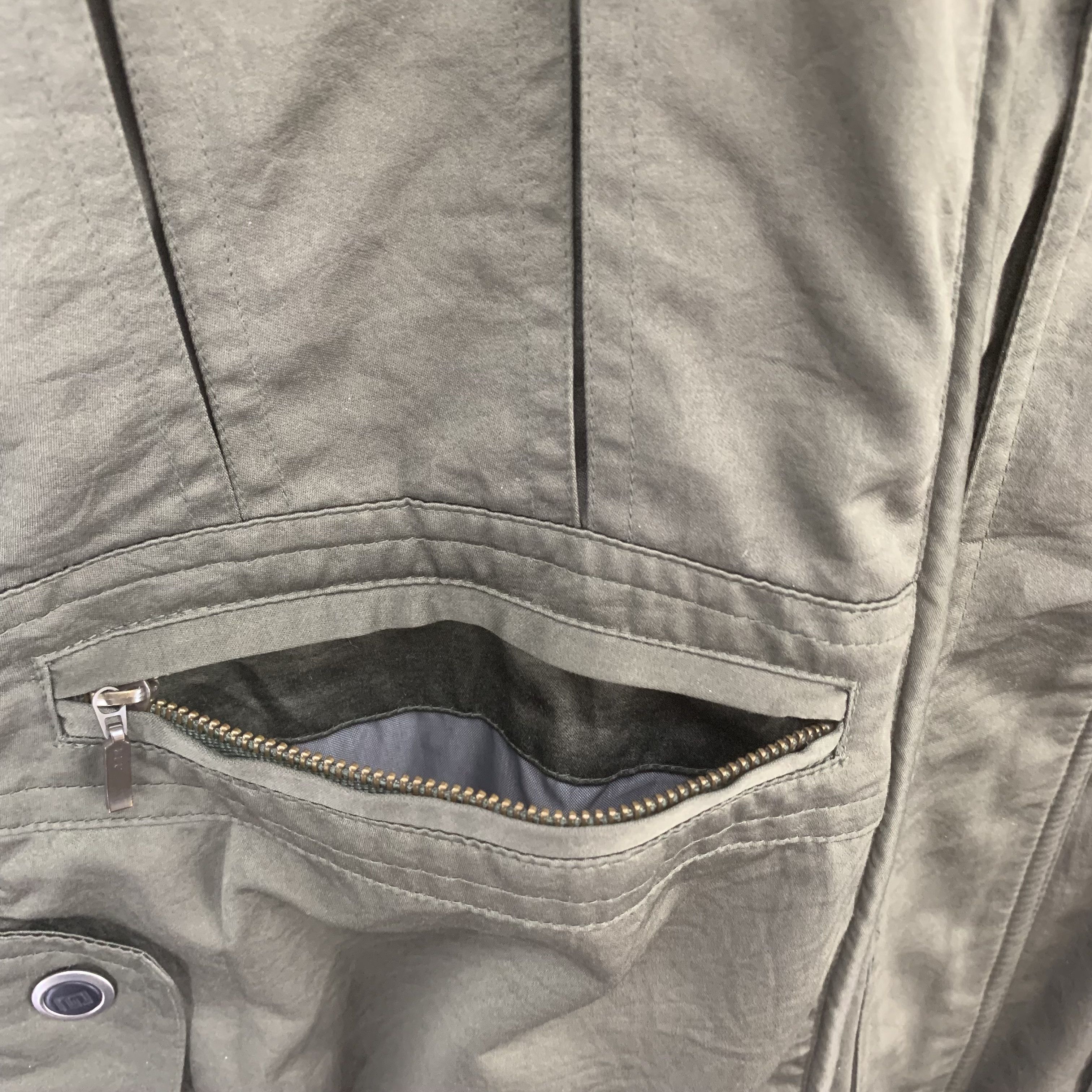 Japanese Brand Gaily Life Bomber Jacket Multipocket Olive Green Size US L / EU 52-54 / 3 - 4 Thumbnail