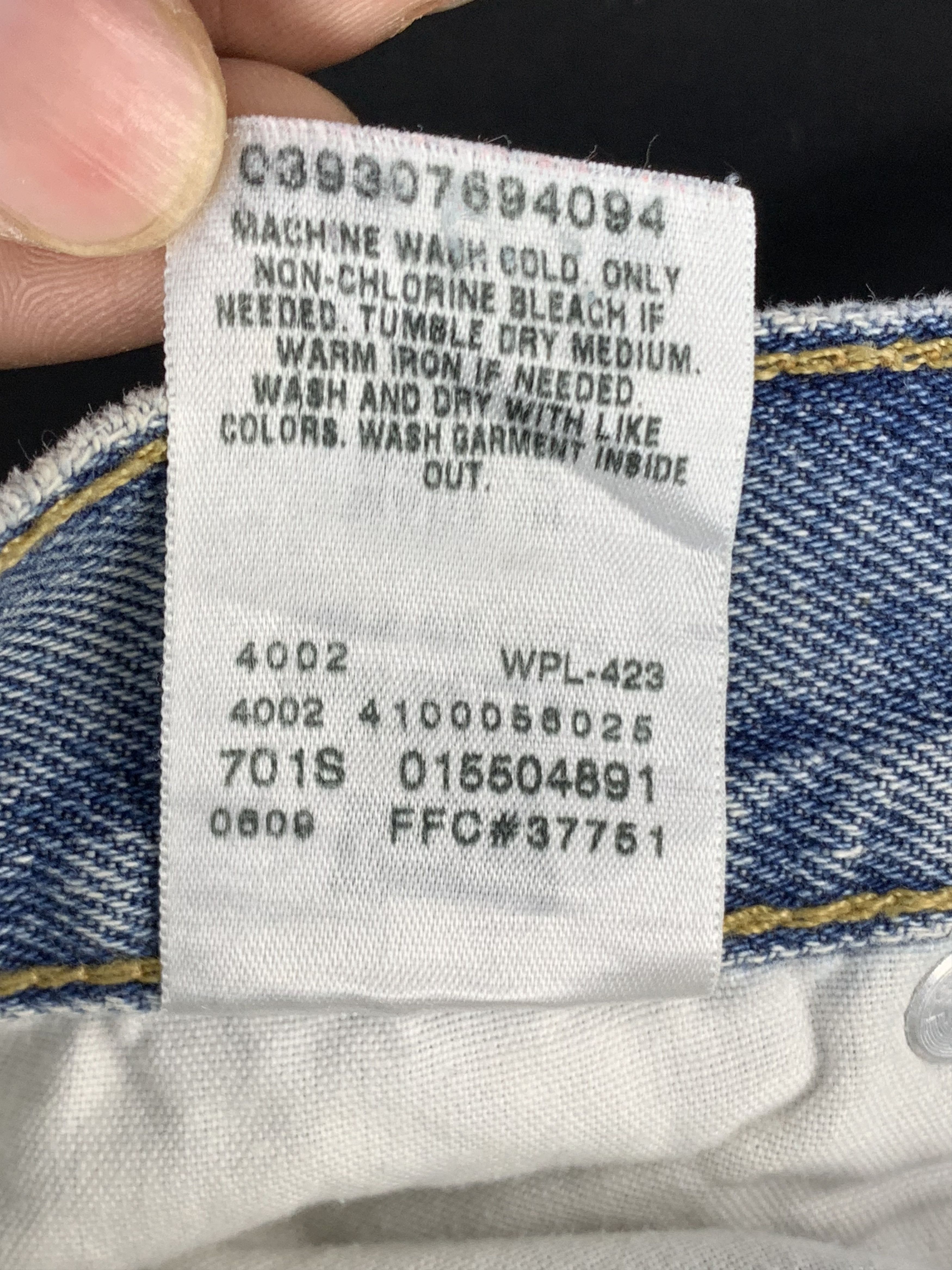 Levi's Vintage Levis 550 Faded Blue Jeans DP2205 Size US 44 / EU 60 - 7 Thumbnail