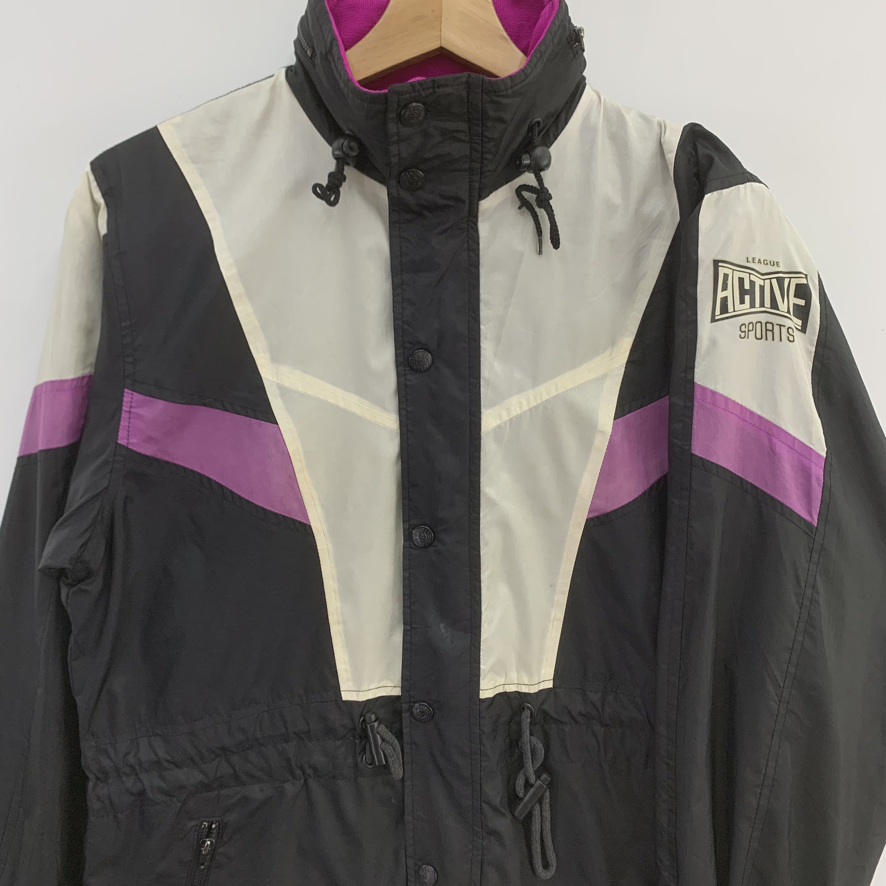 Japanese Brand × Vintage Vintage 80s Graham Land Jacket Sportswear Track Jacket Size US M / EU 48-50 / 2 - 9 Thumbnail