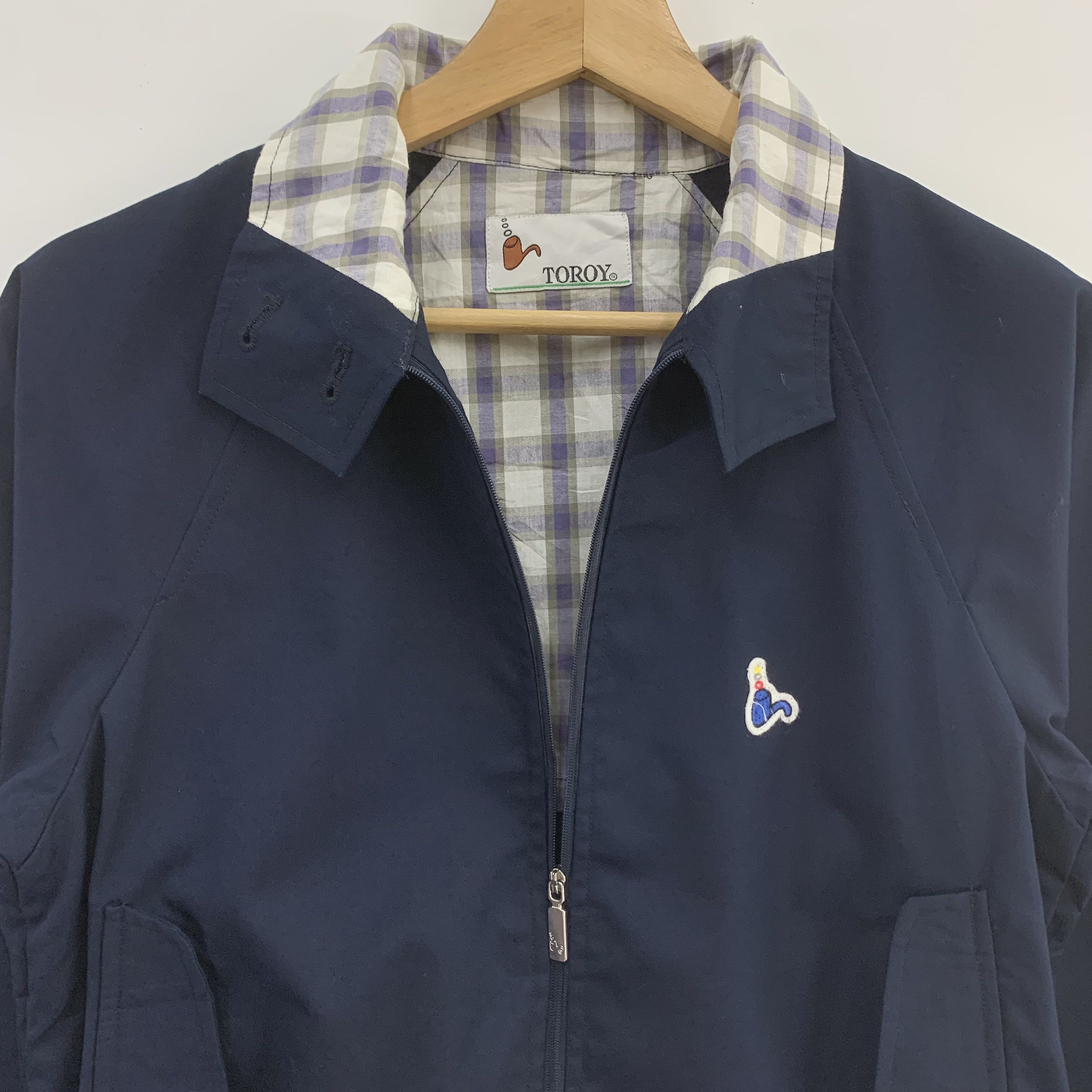 Japanese Brand × Vintage Vintage 90s Toroy Old School Jacket Pullover Size US M / EU 48-50 / 2 - 3 Thumbnail
