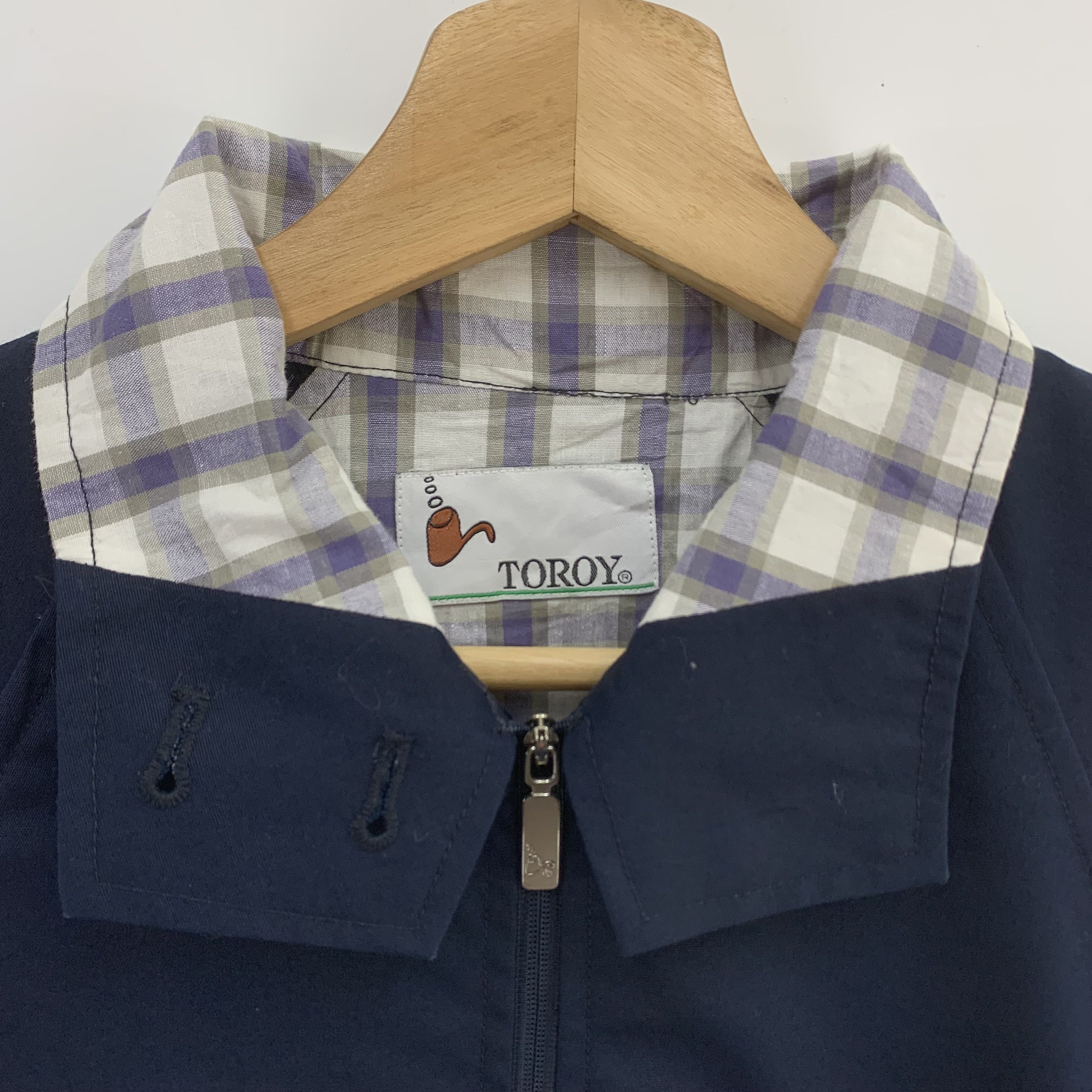 Japanese Brand × Vintage Vintage 90s Toroy Old School Jacket Pullover Size US M / EU 48-50 / 2 - 6 Thumbnail