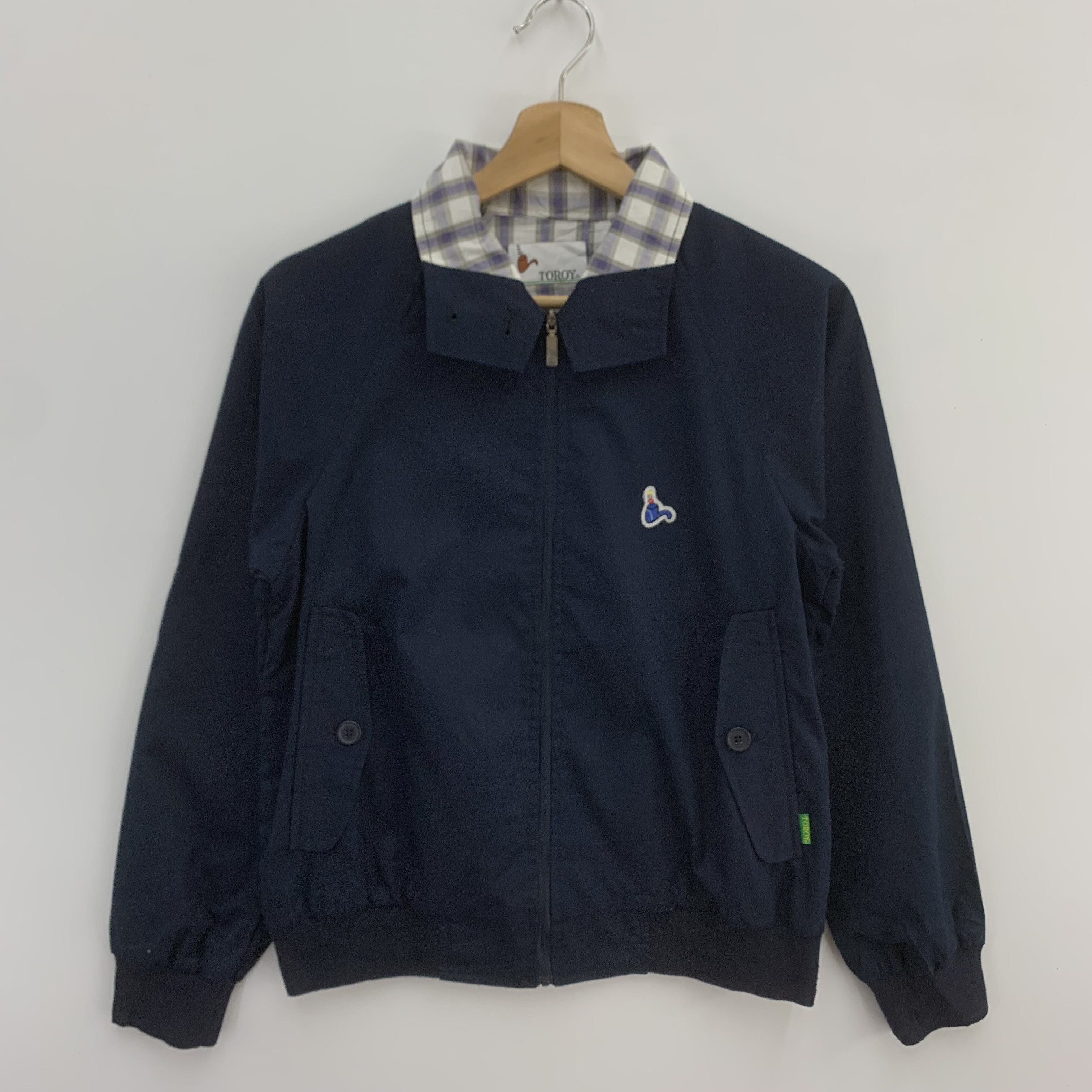 Japanese Brand × Vintage Vintage 90s Toroy Old School Jacket Pullover Size US M / EU 48-50 / 2 - 1 Thumbnail