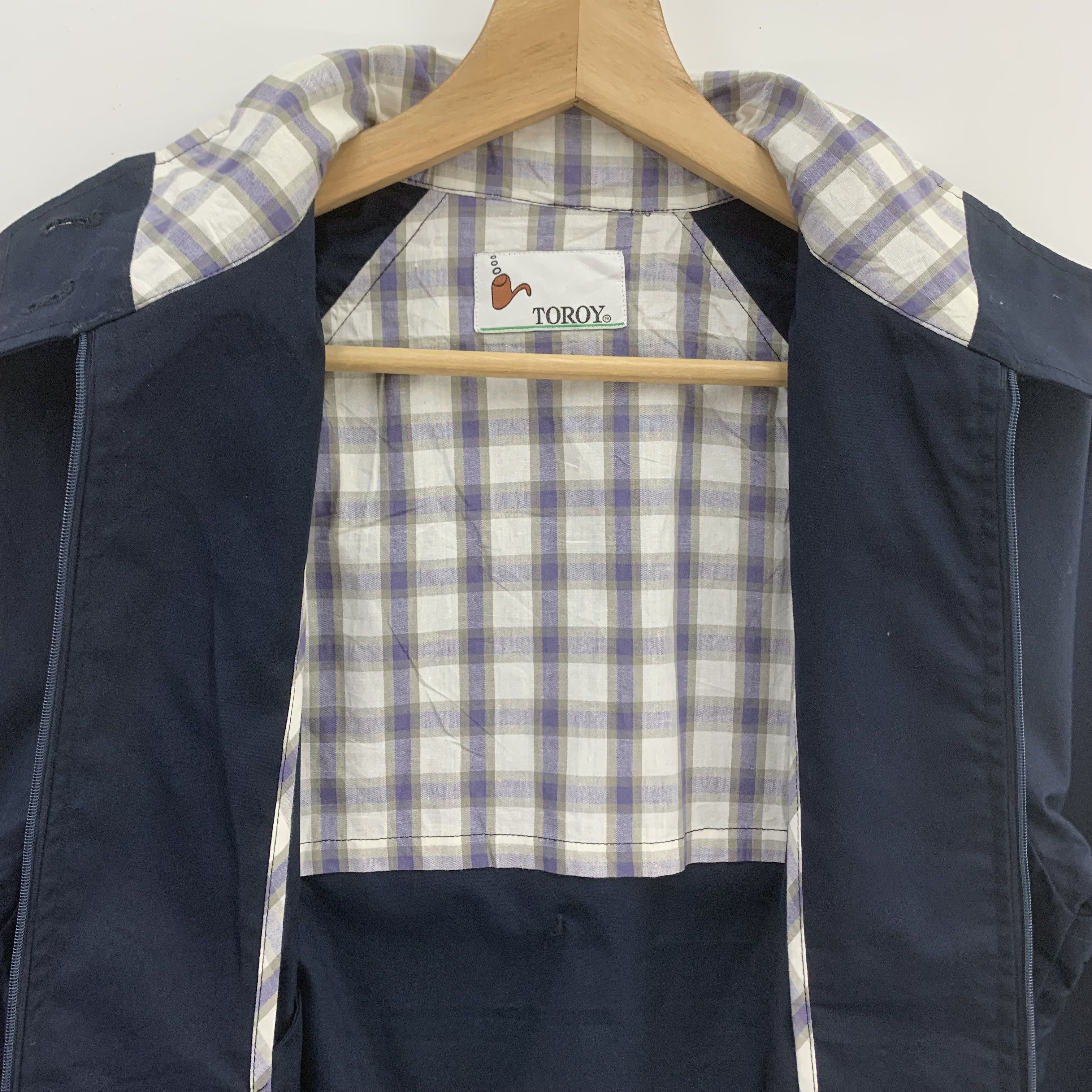 Japanese Brand × Vintage Vintage 90s Toroy Old School Jacket Pullover Size US M / EU 48-50 / 2 - 5 Thumbnail