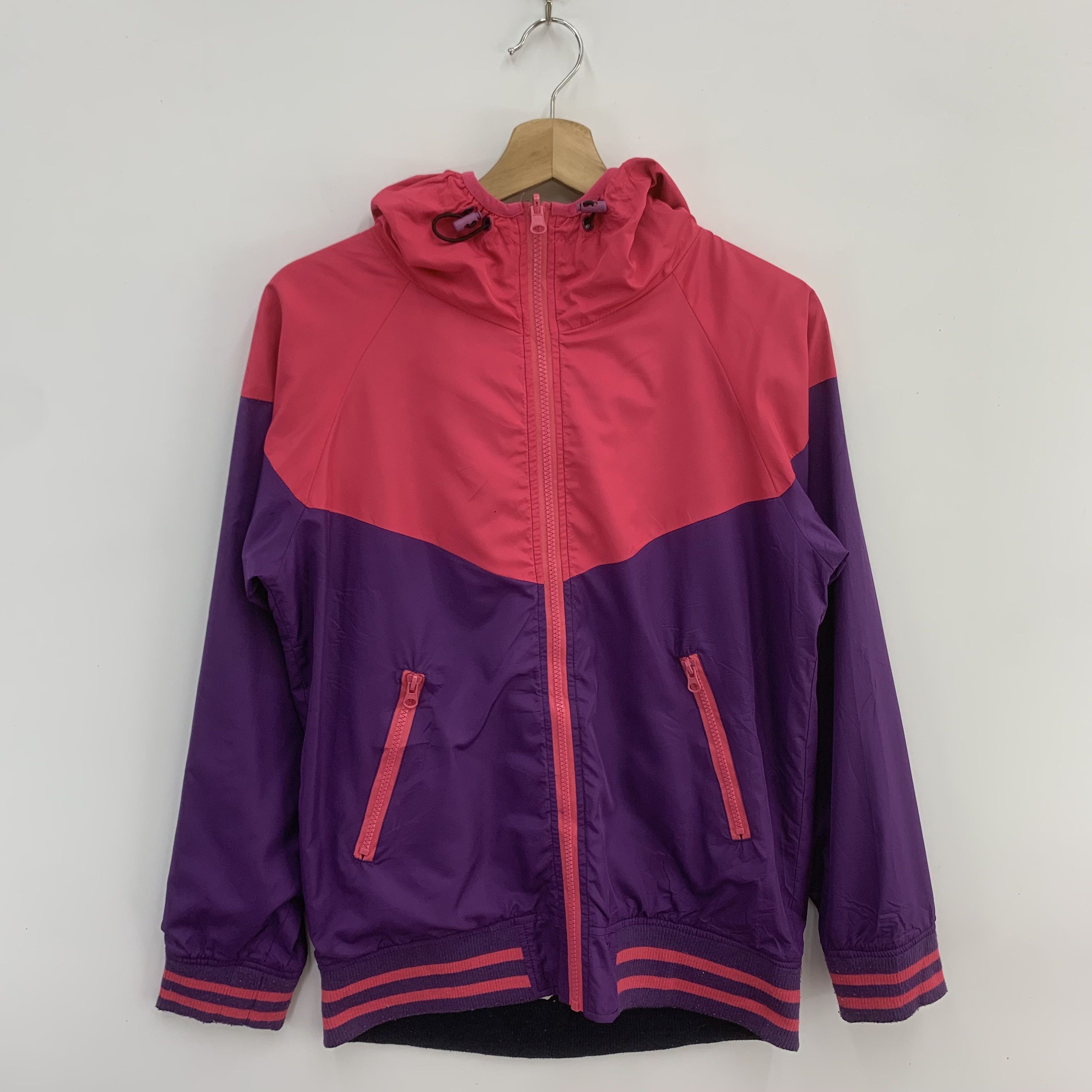 Japanese Brand Reversible Jacket Multicolor | Windbreaker Jacket Size US M / EU 48-50 / 2 - 4 Thumbnail