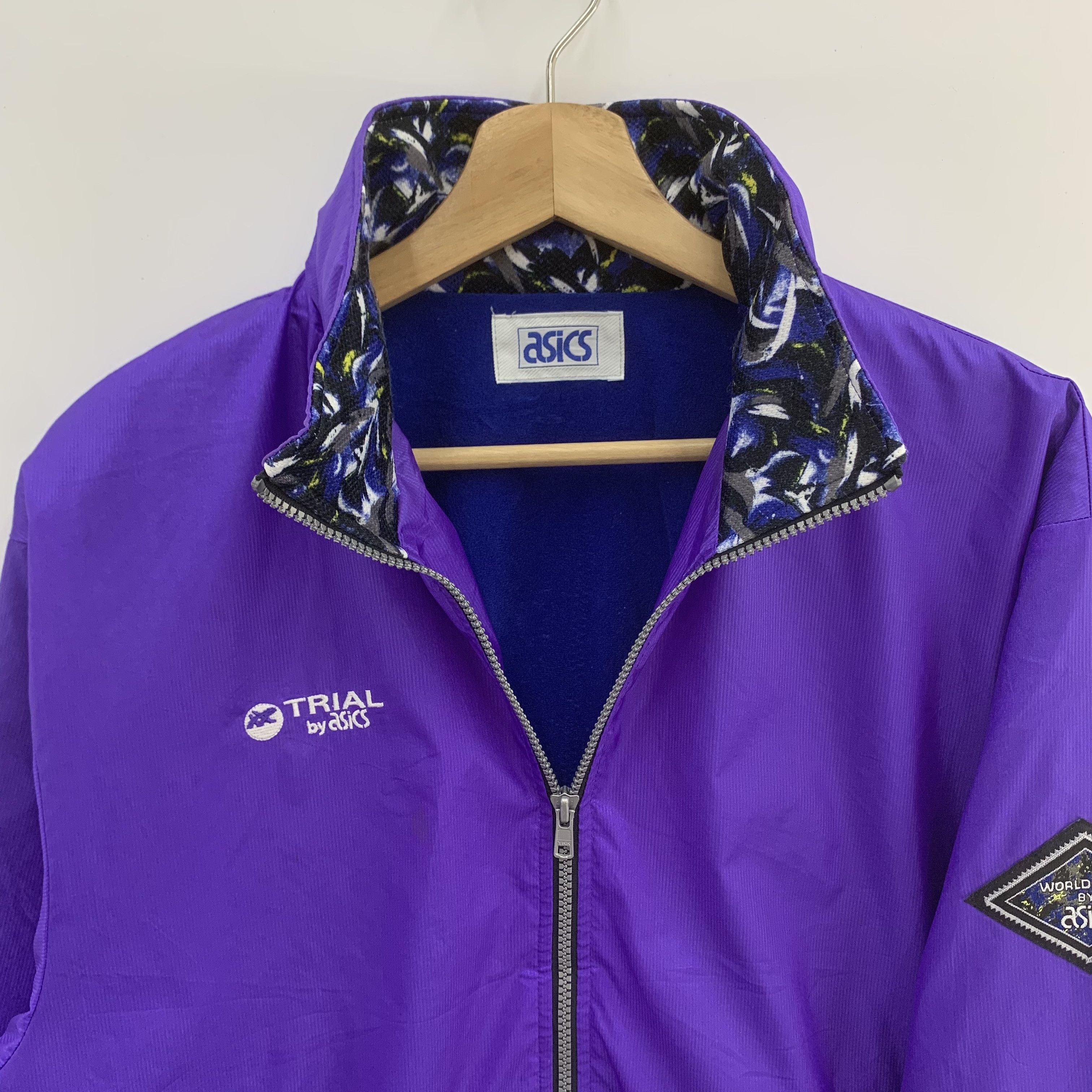 Asics × Vintage Vintage 90s Trial by Asics Jacket Size US M / EU 48-50 / 2 - 9 Thumbnail