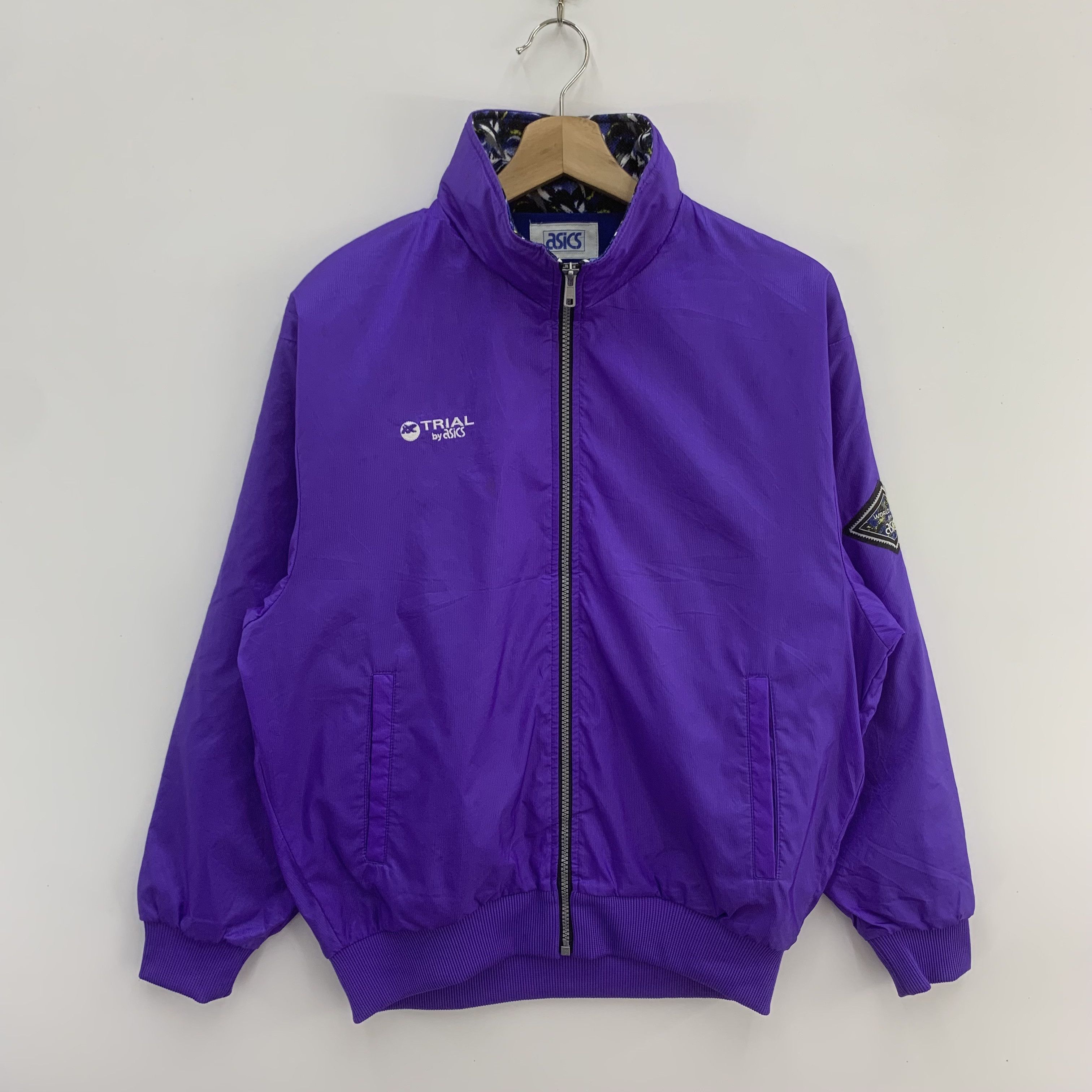 Asics × Vintage Vintage 90s Trial by Asics Jacket Size US M / EU 48-50 / 2 - 1 Thumbnail