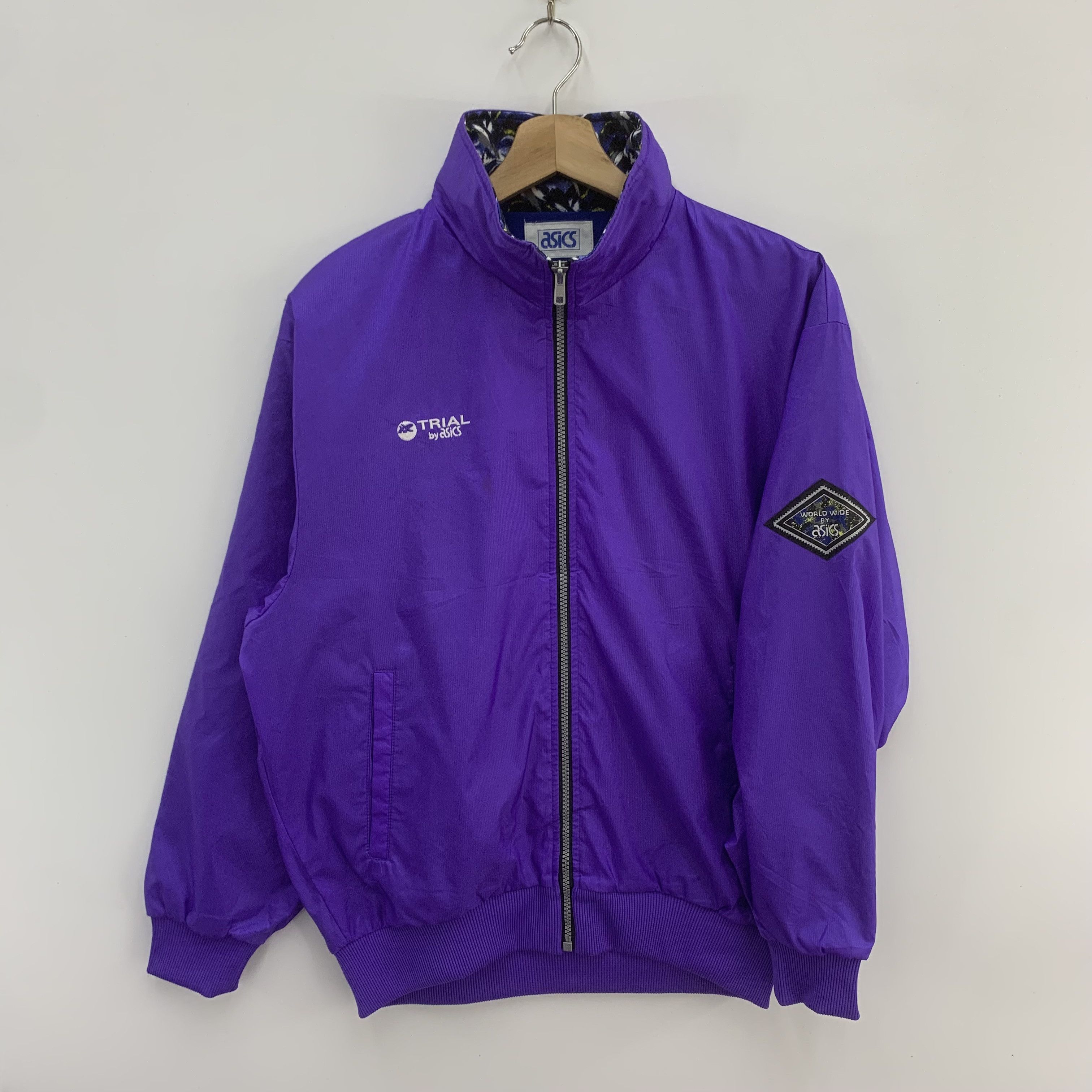 Asics × Vintage Vintage 90s Trial by Asics Jacket Size US M / EU 48-50 / 2 - 2 Thumbnail