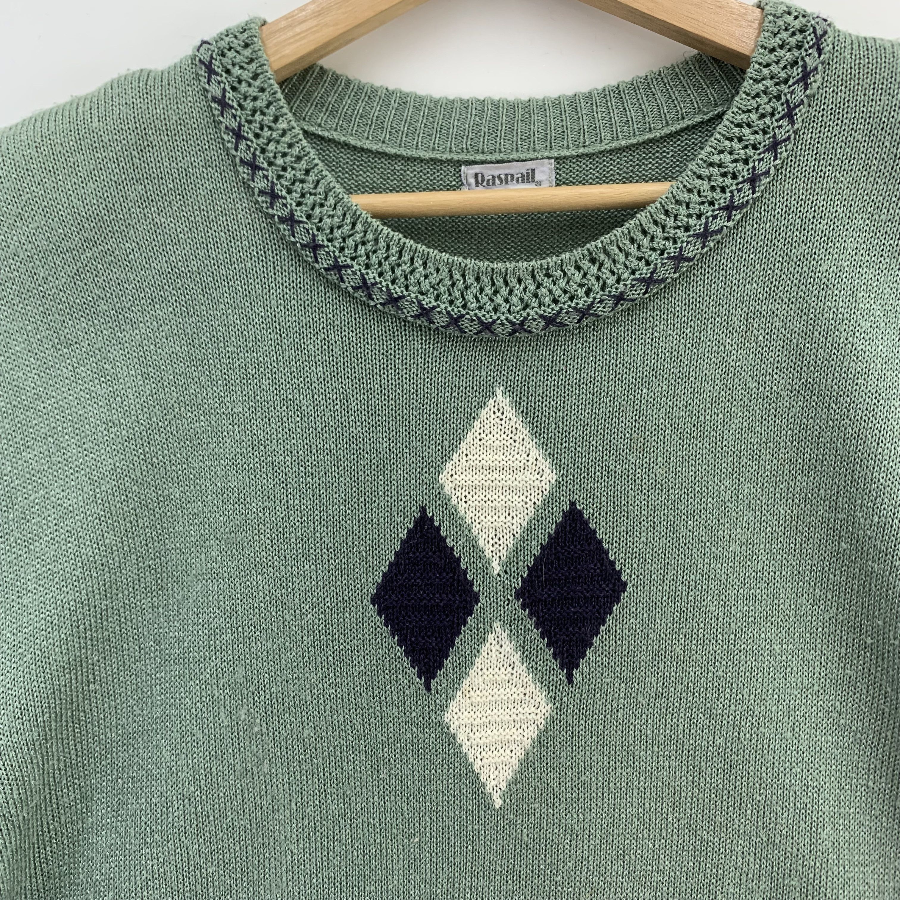 Japanese Brand Raspail Wool Blend Knit Shirt Knitwear Size S / US 4 / IT 40 - 2 Thumbnail
