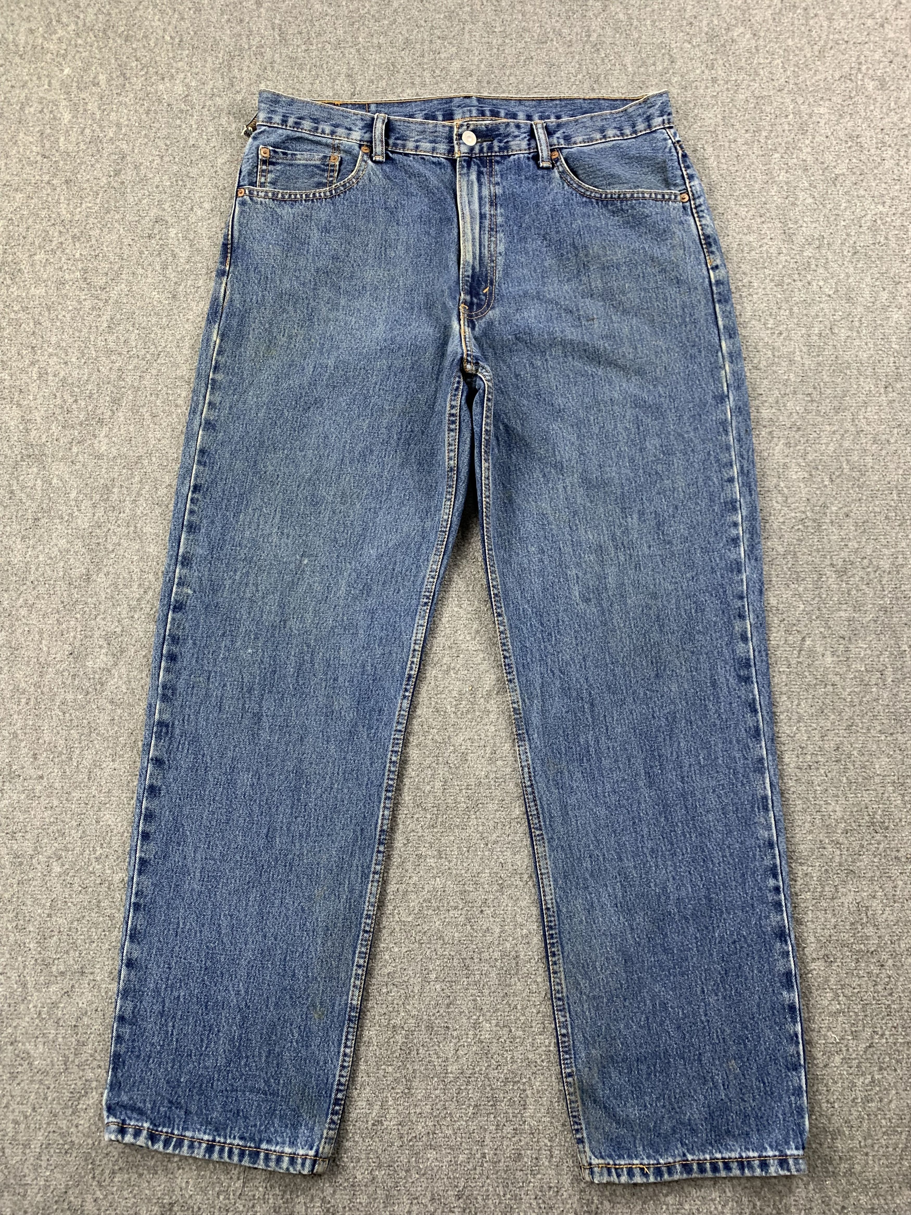 Levi's Vintage Levis 550 Light Blue Jeans DP2211 Size US 37 - 1 Thumbnail
