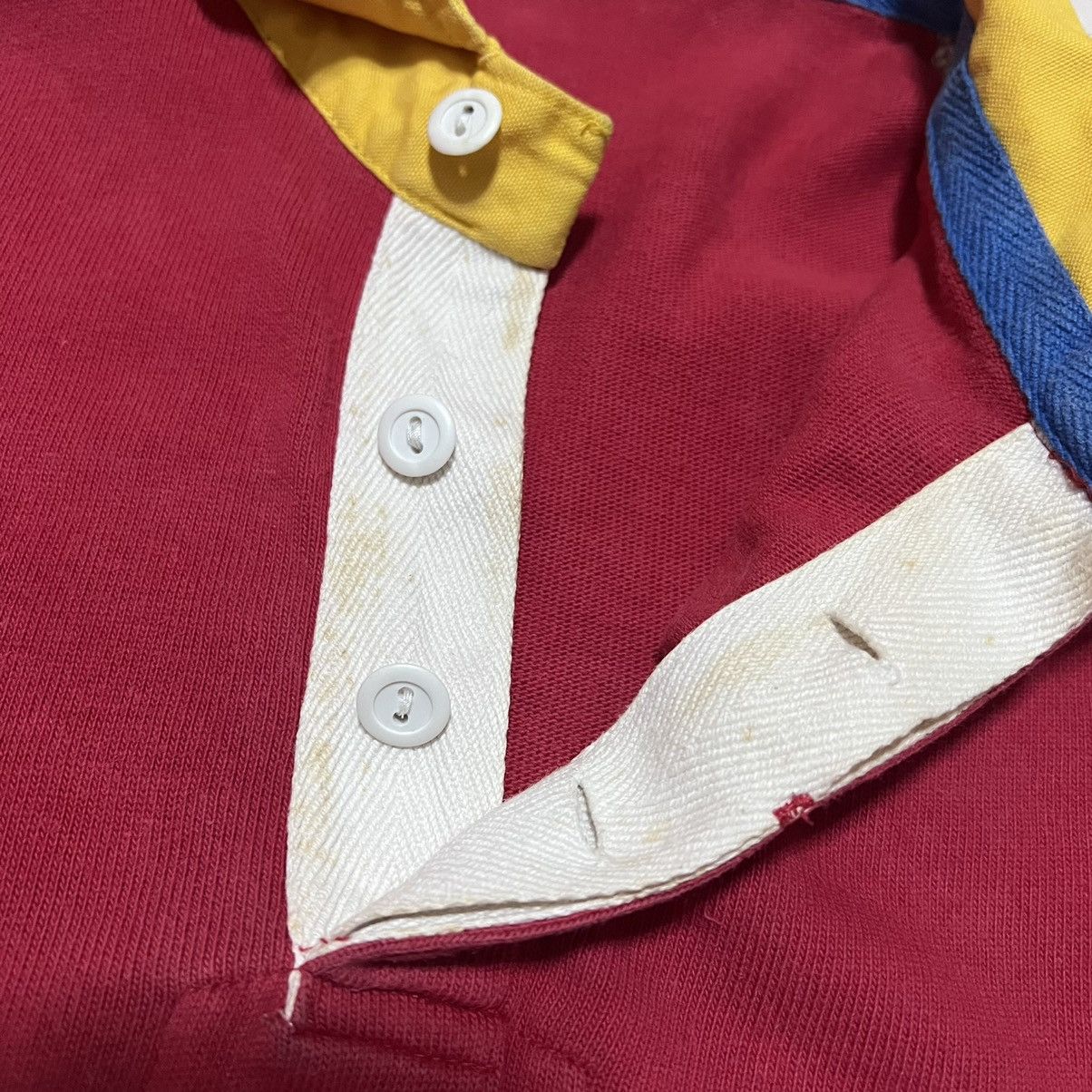 Polo Ralph Lauren × Vintage Vintage Polo ralph lauren P-93 RLPC67 rugby shirt longsleeve Size US M / EU 48-50 / 2 - 8 Thumbnail