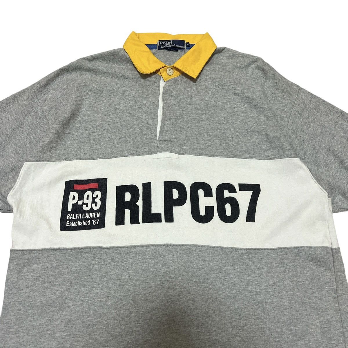 Polo Ralph Lauren × Vintage Vintage Polo Ralph Lauren P-93 RLPC97 Rugby shirt Size US XL / EU 56 / 4 - 2 Thumbnail