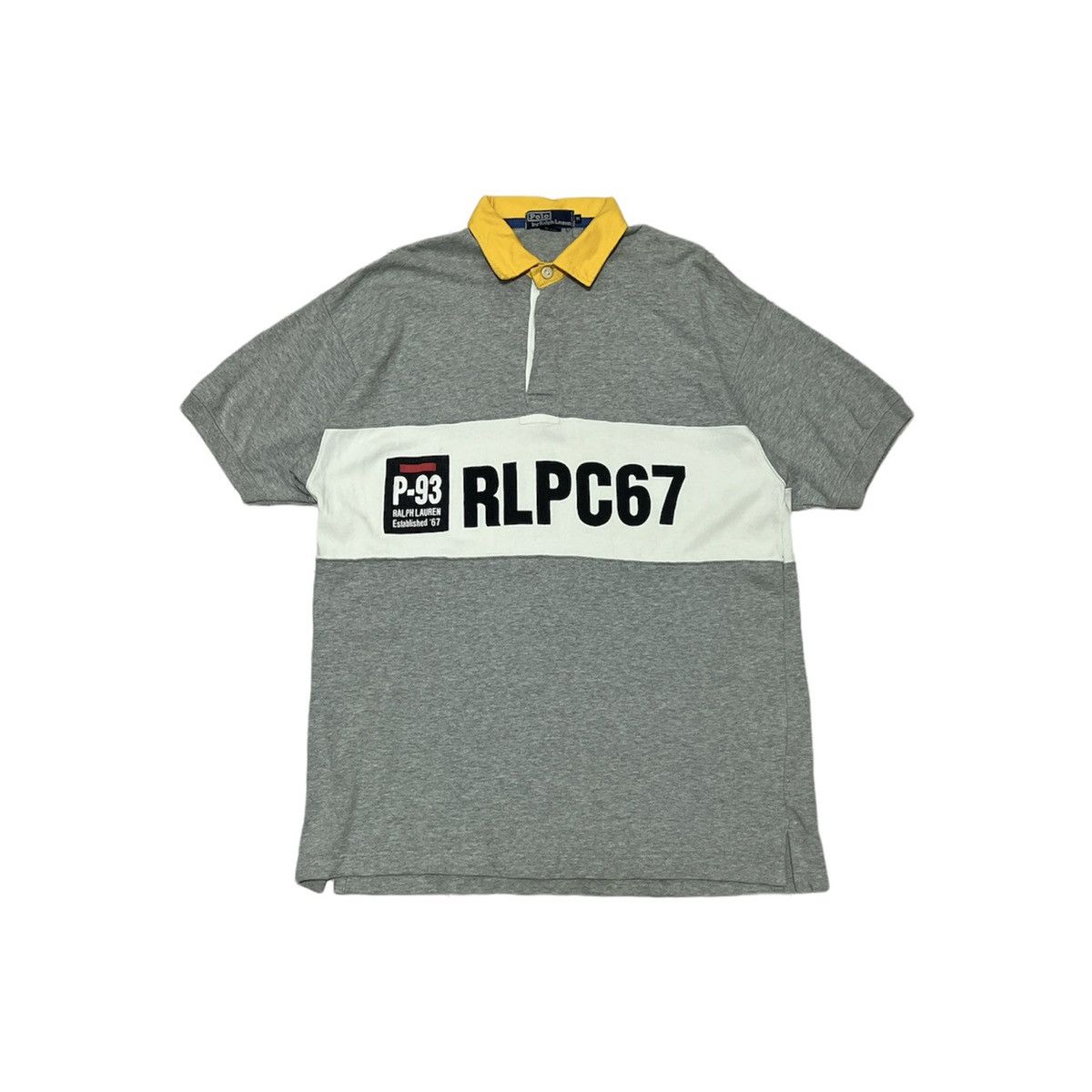 Polo Ralph Lauren × Vintage Vintage Polo Ralph Lauren P-93 RLPC97 Rugby shirt Size US XL / EU 56 / 4 - 1 Thumbnail