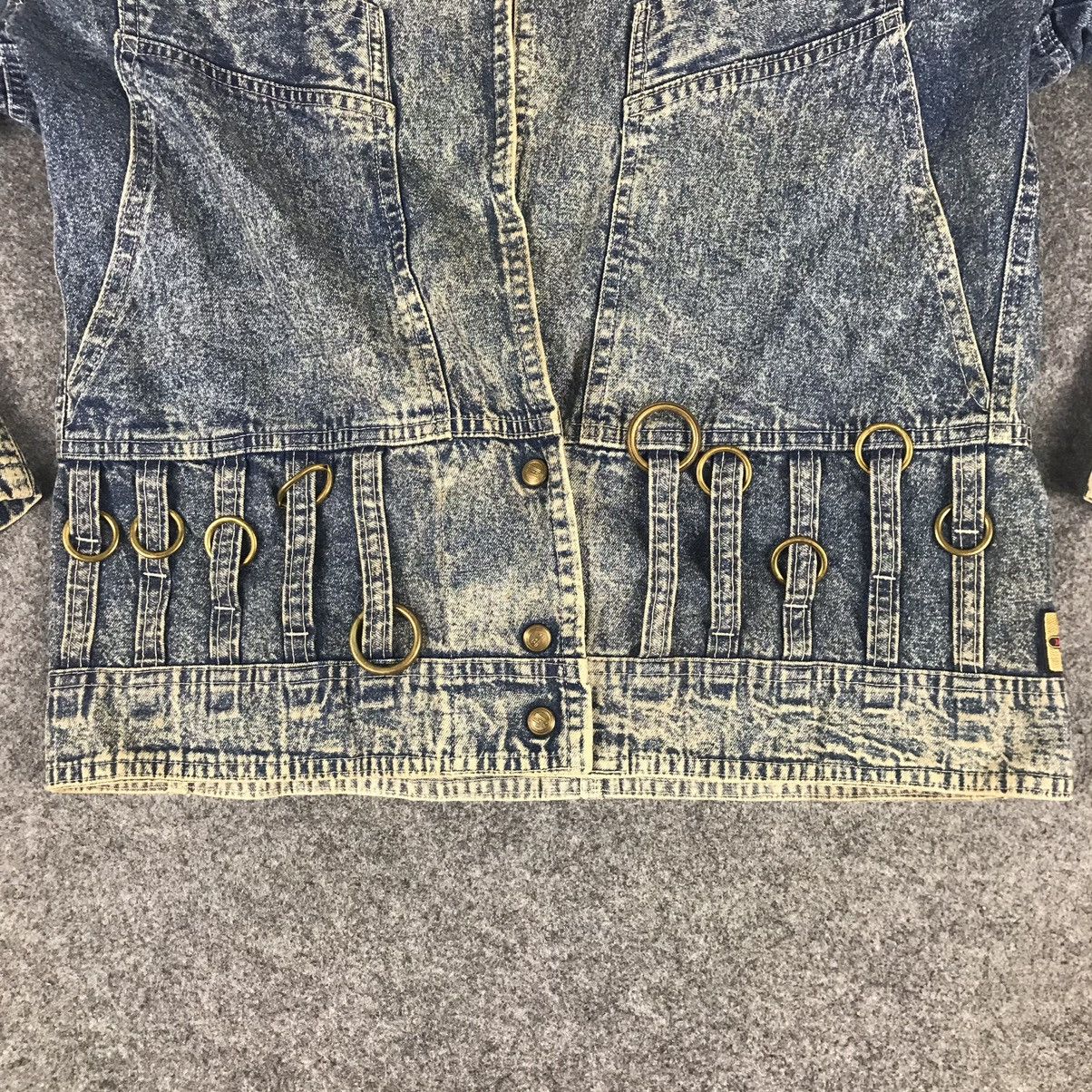 Vintage 🔥PorioBello Studio Italy Denim Jacket Rare Design🔥 Size US S / EU 44-46 / 1 - 10 Thumbnail