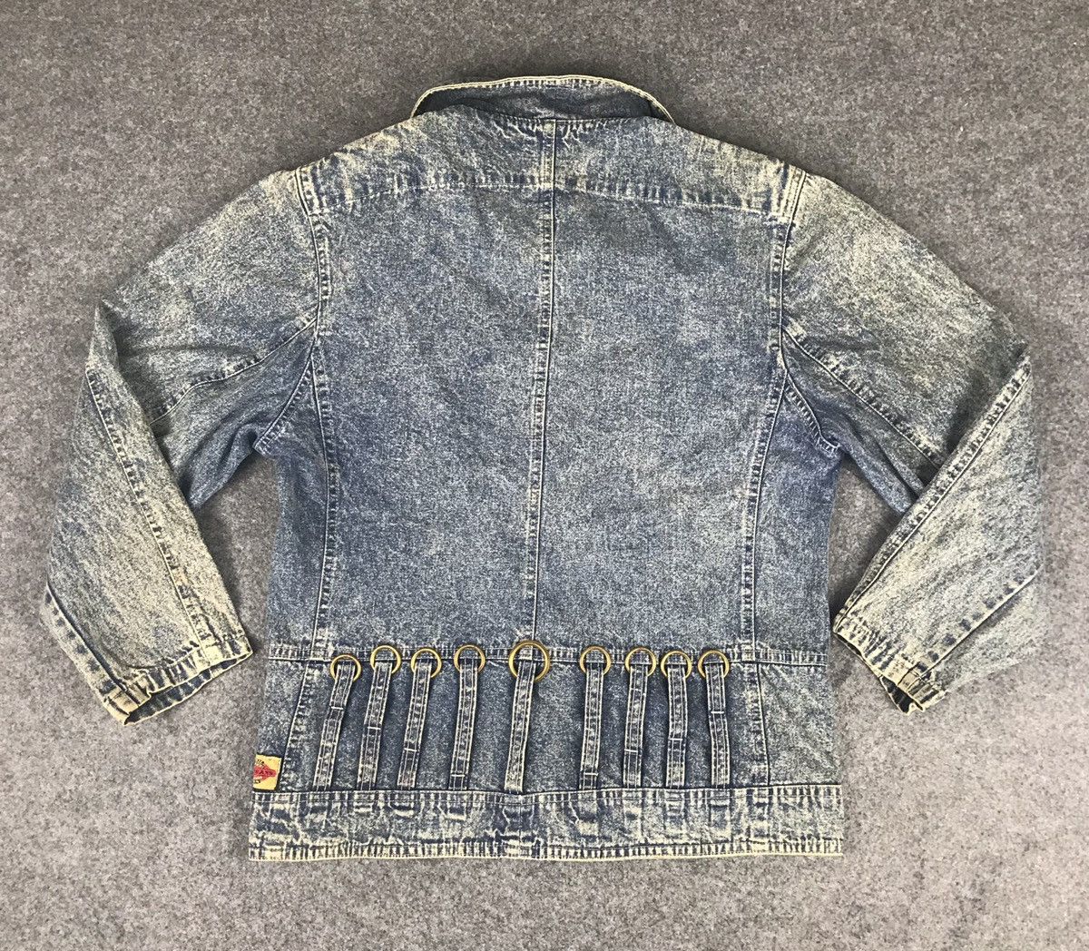 Vintage 🔥PorioBello Studio Italy Denim Jacket Rare Design🔥 Size US S / EU 44-46 / 1 - 2 Thumbnail