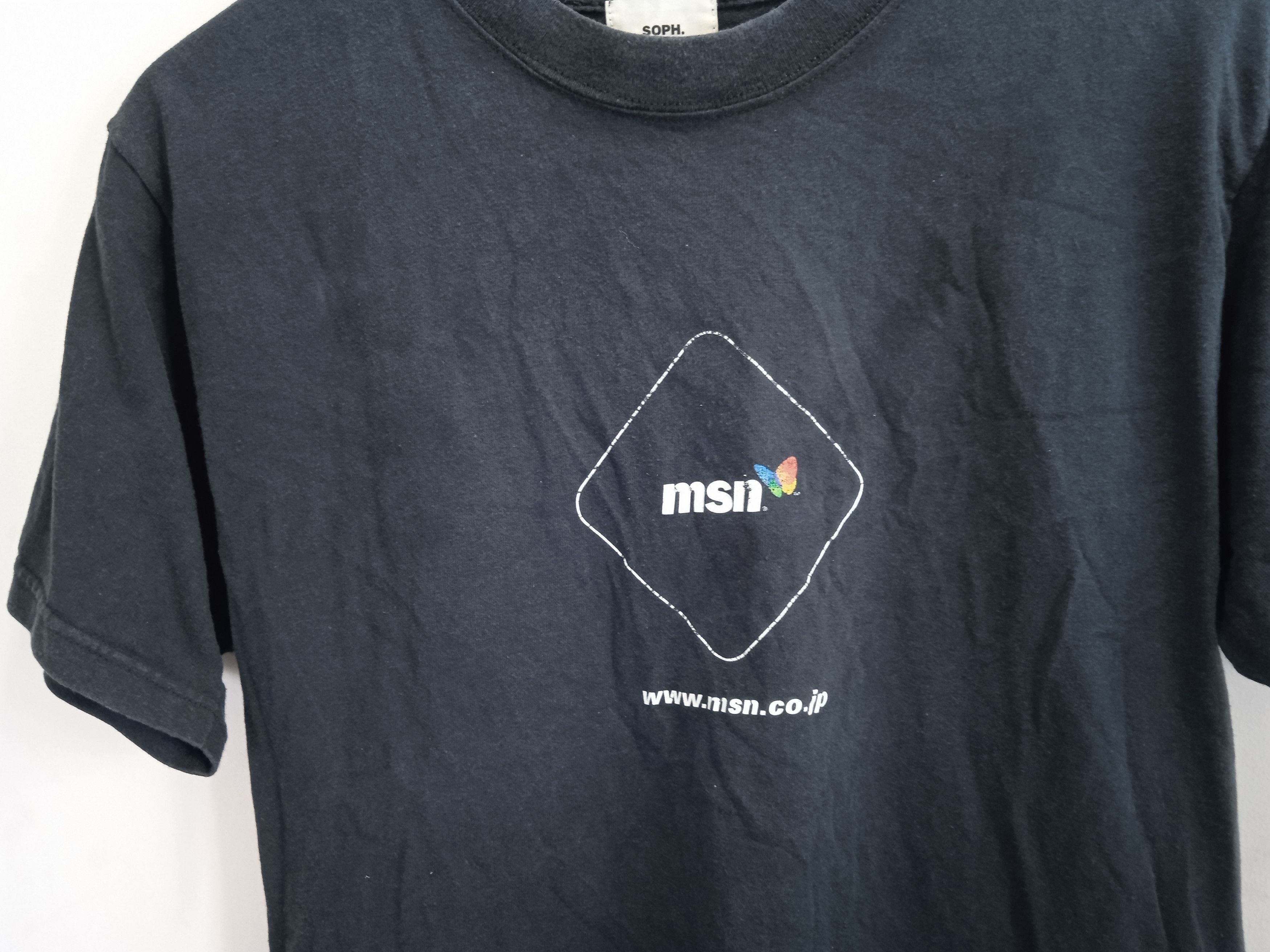 Vintage Vintage 00s Sophnet MSN T-Shirt Size US M / EU 48-50 / 2 - 2 Thumbnail