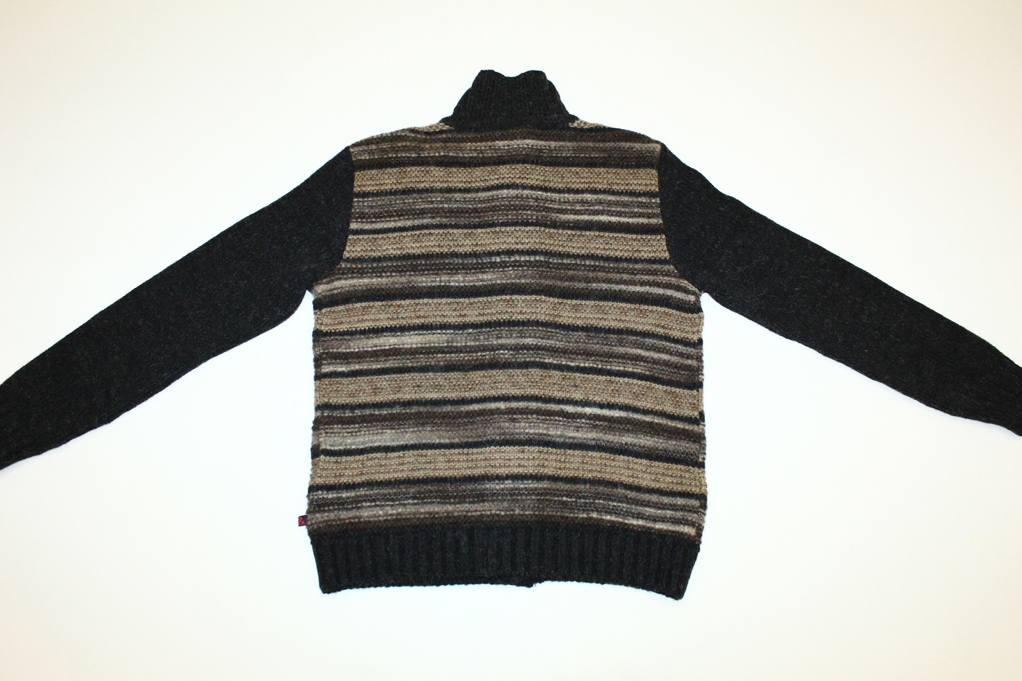 Dolce & Gabbana D&G Luxury Striped Cable Knit Buttons Up Blend Cardigan Size US XL / EU 56 / 4 - 9 Thumbnail