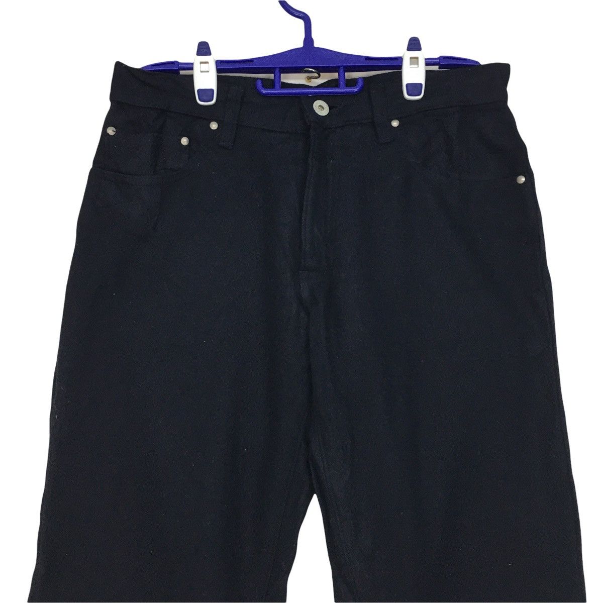 PPFM Vintage PPFM JAPAN PUNK Felt Denim Pant Trouser Peyton Place Size US 30 / EU 46 - 2 Thumbnail