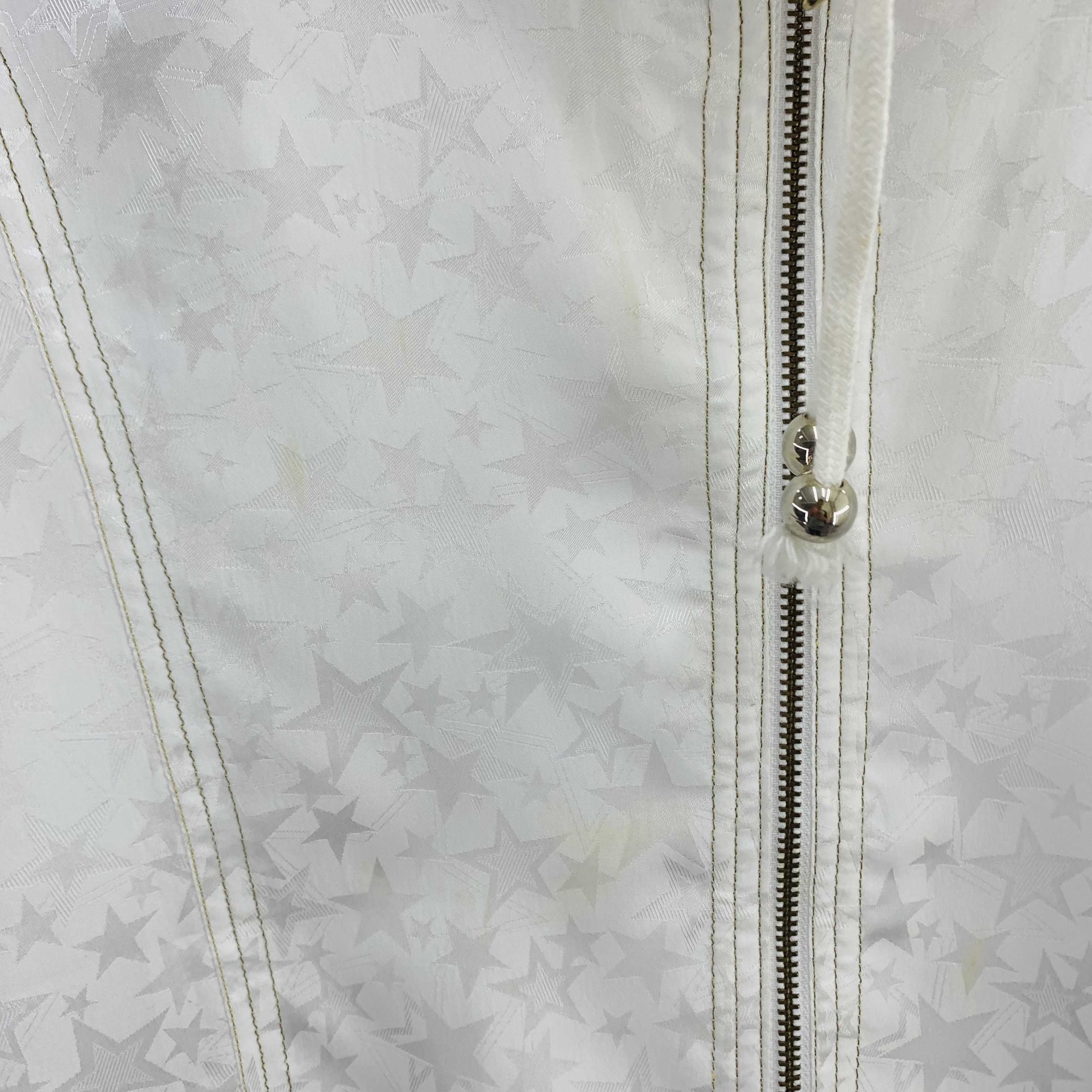 Japanese Brand Quantum Windbreaker Jacket Star Full Print Size M / US 6-8 / IT 42-44 - 7 Thumbnail