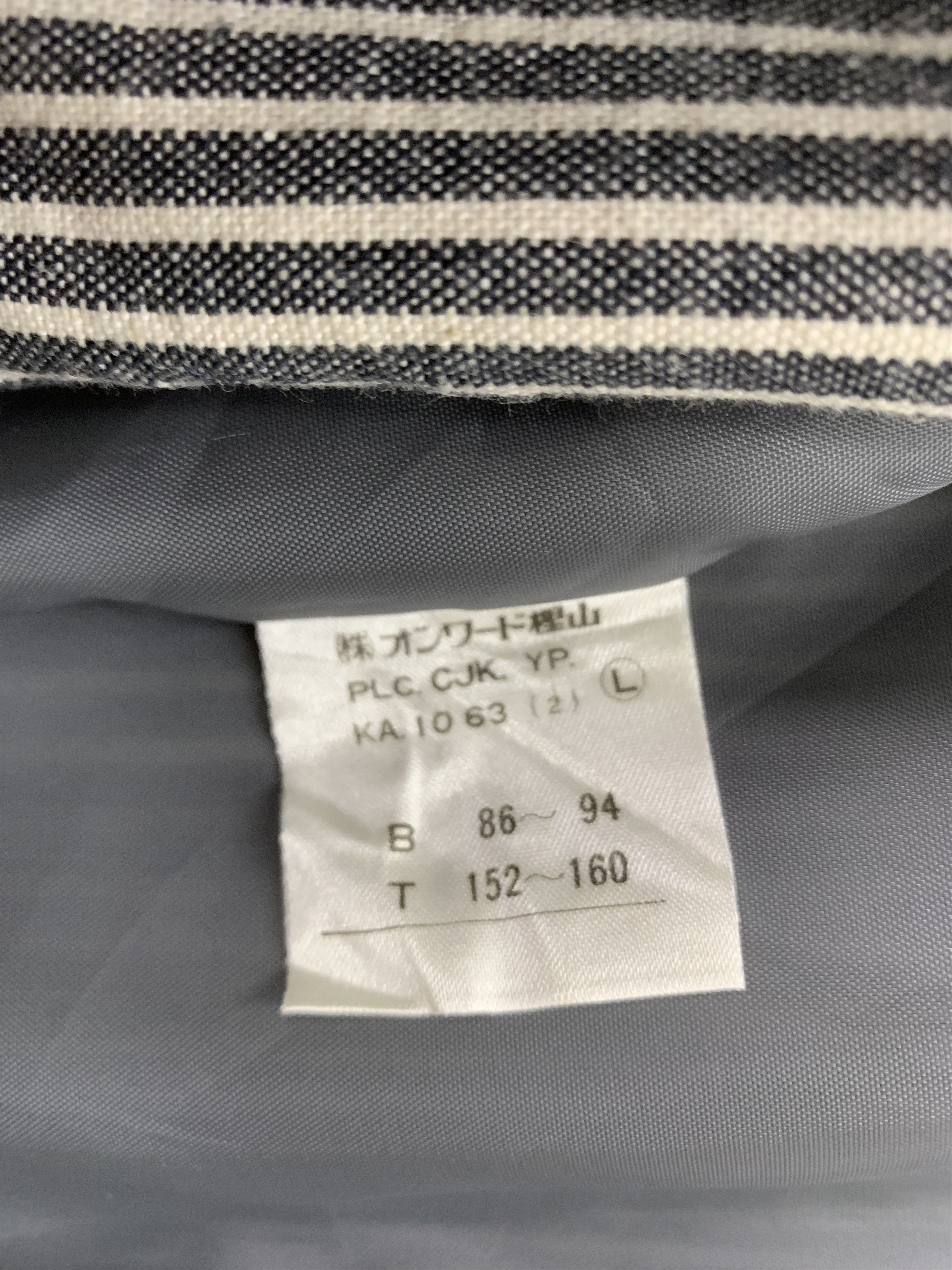 Calvin Klein × Vintage Calvin Klein Blazer, Calvin Klein Sport Jacket Striped Size US L / EU 52-54 / 3 - 8 Thumbnail