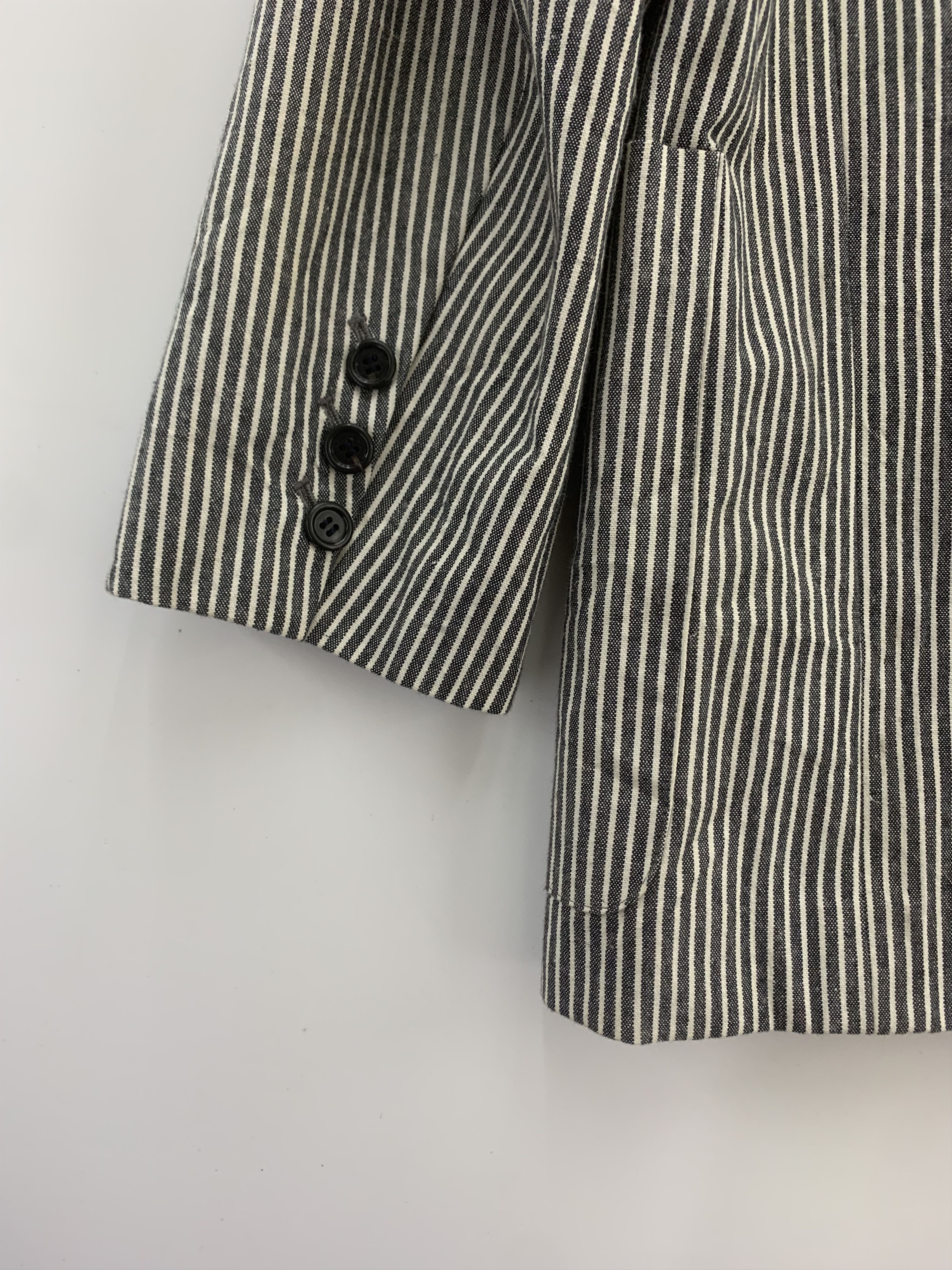 Calvin Klein × Vintage Calvin Klein Blazer, Calvin Klein Sport Jacket Striped Size US L / EU 52-54 / 3 - 6 Thumbnail