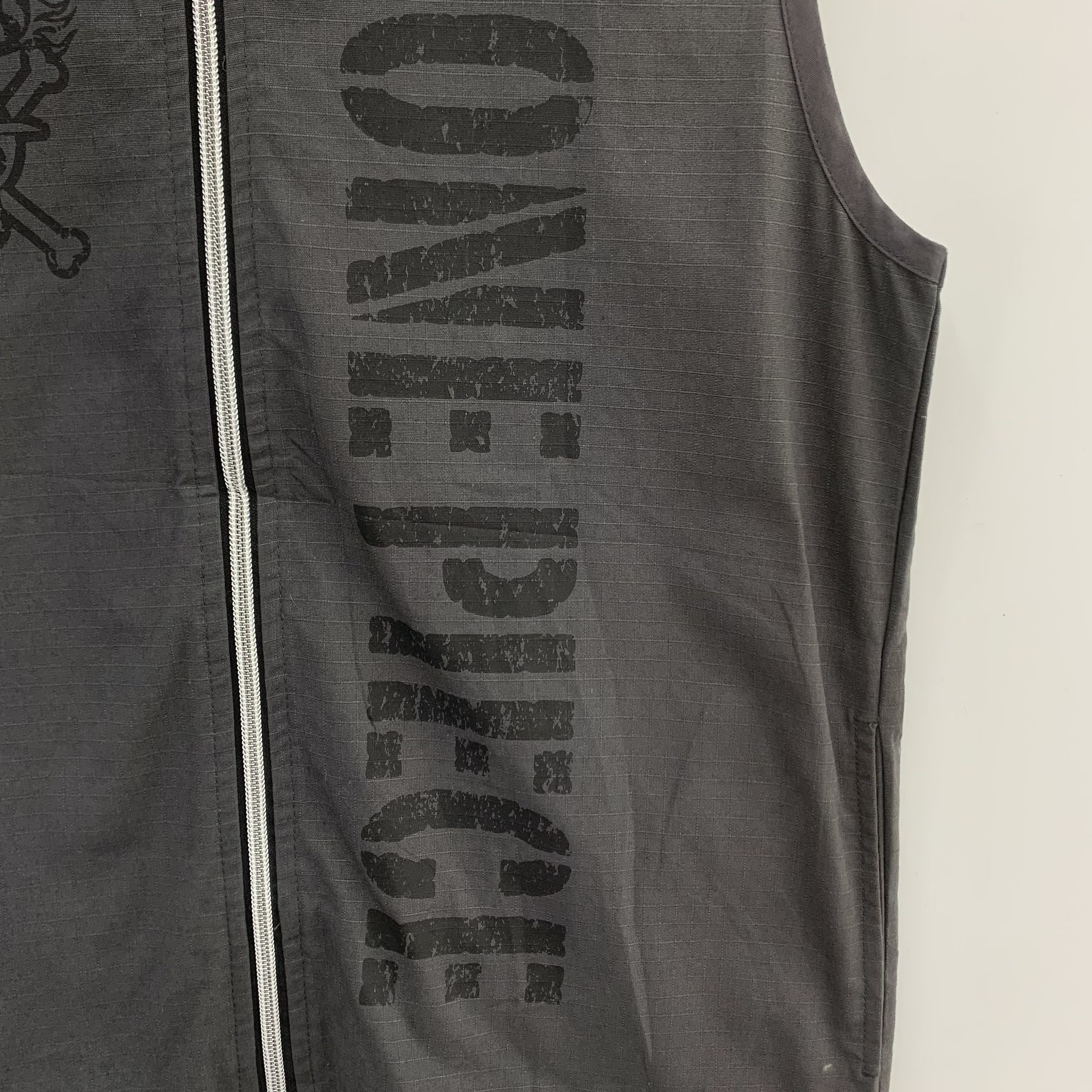 Japanese Brand × One Piece One Piece Vest Hoodie Spell Out Size US S / EU 44-46 / 1 - 5 Thumbnail