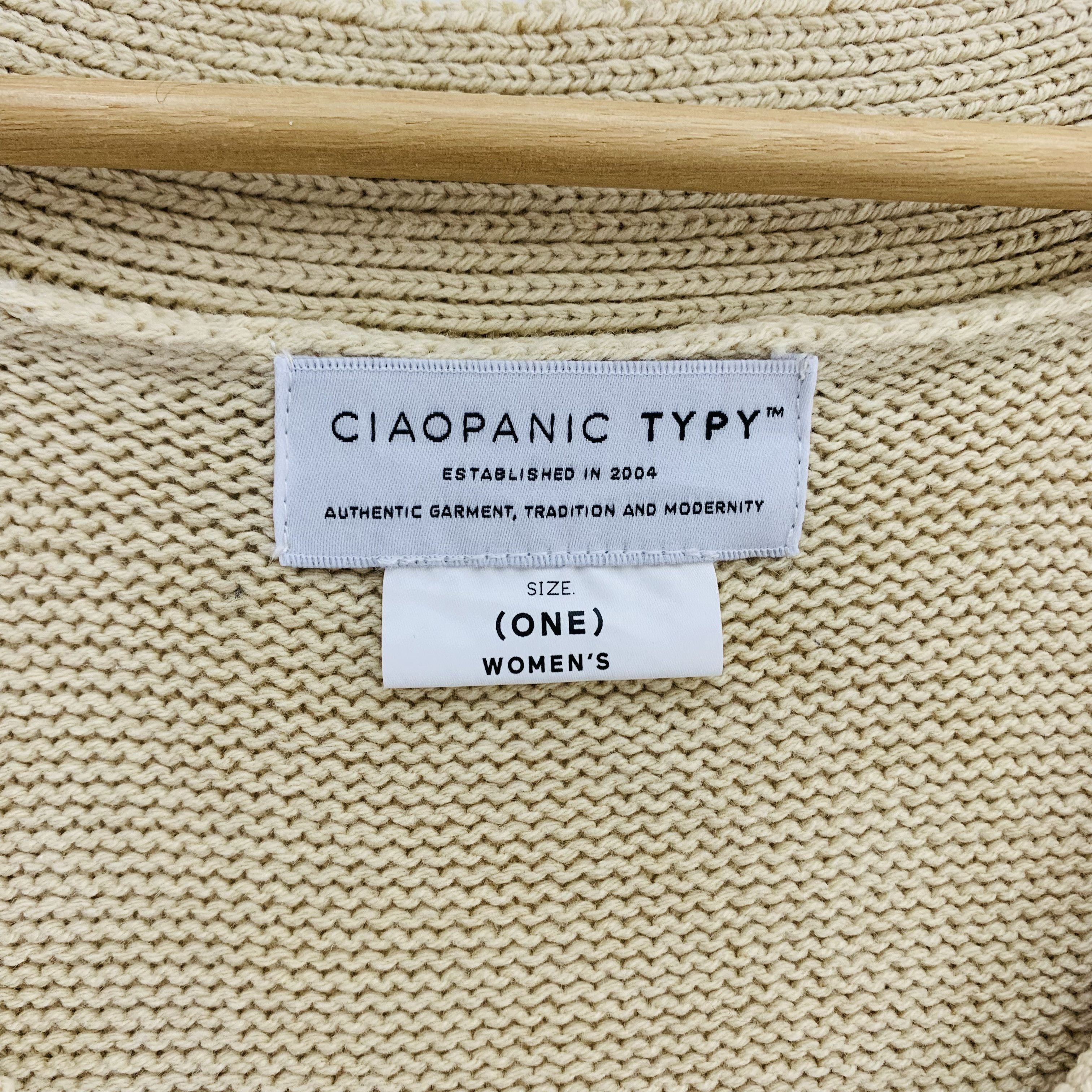 Ciaopanic Ciaopanic Typy Wool Knit Vest Cardigan Knitwear Size US M / EU 48-50 / 2 - 4 Thumbnail