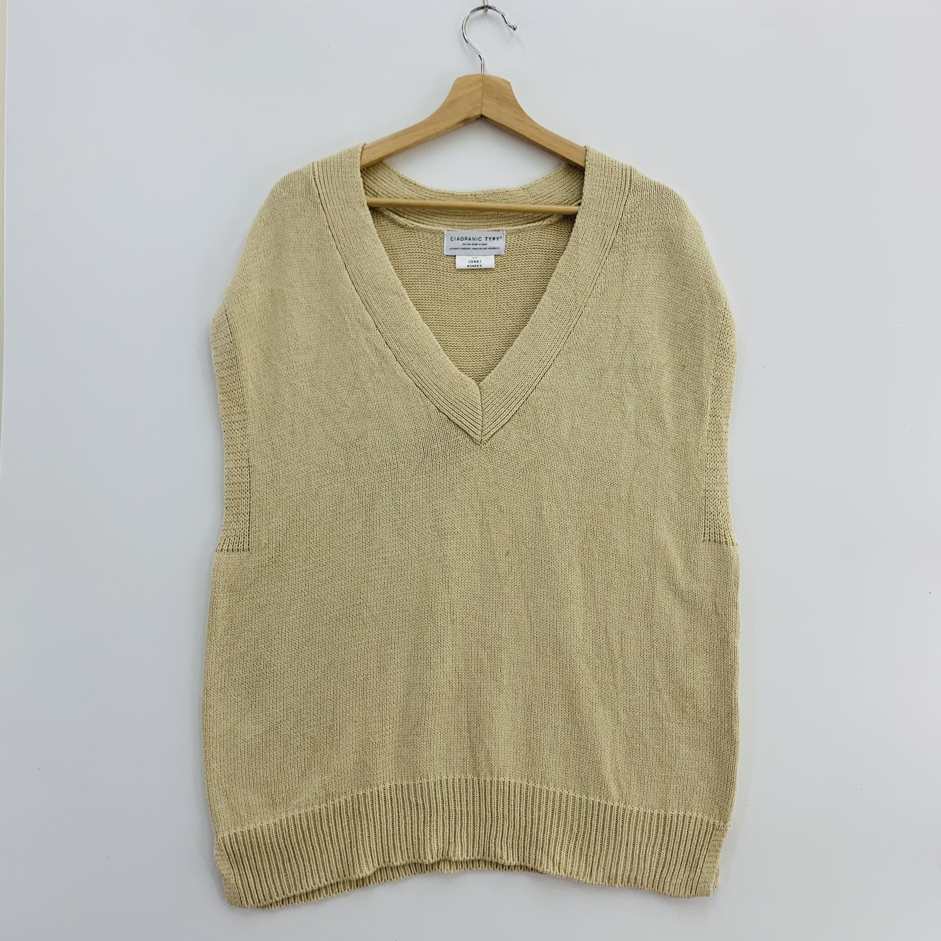 Ciaopanic Ciaopanic Typy Wool Knit Vest Cardigan Knitwear Size US M / EU 48-50 / 2 - 1 Thumbnail