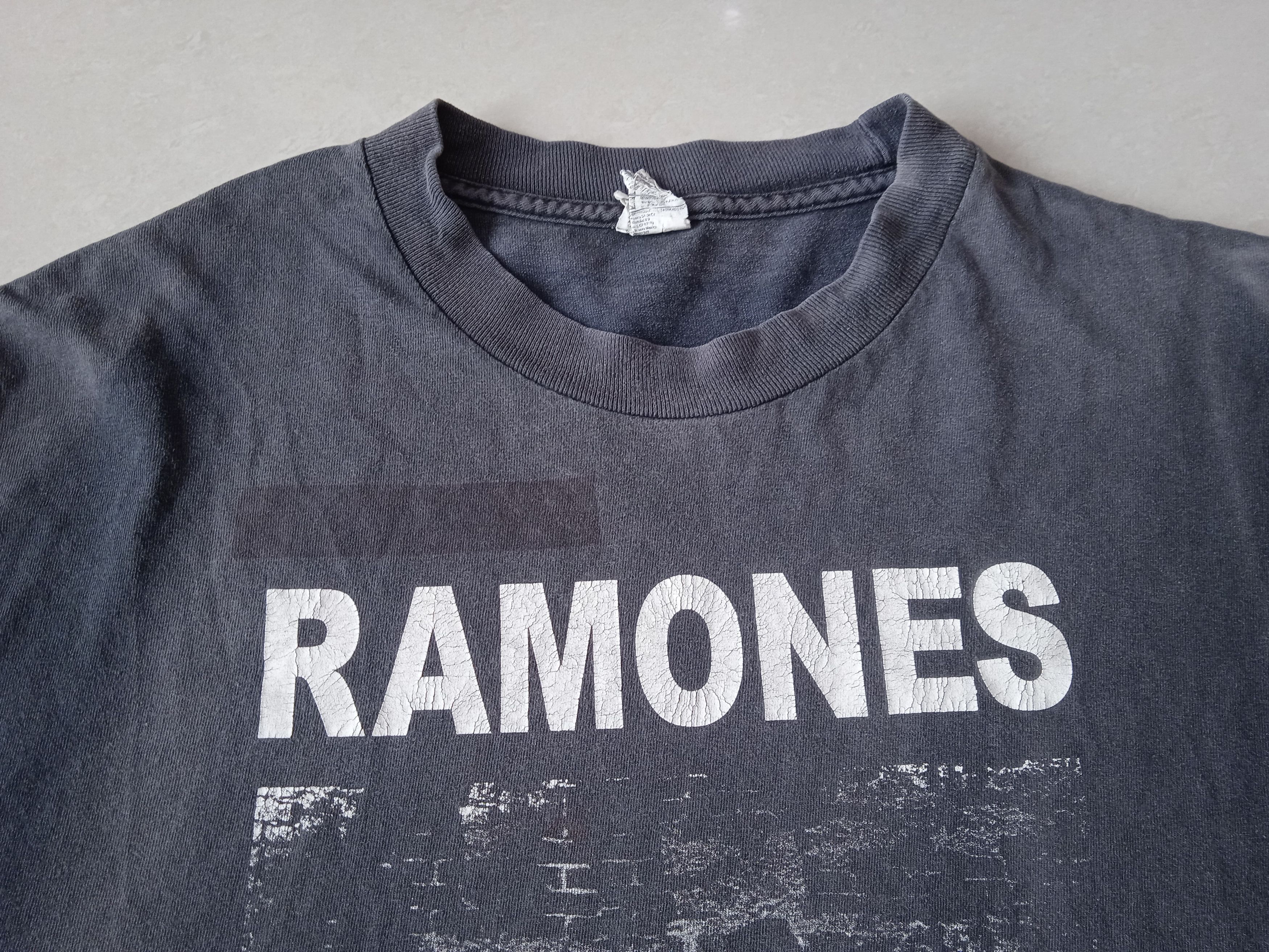 Band Tees × Vintage Vintage 2000s Ramones T-Shirt Size US L / EU 52-54 / 3 - 9 Thumbnail