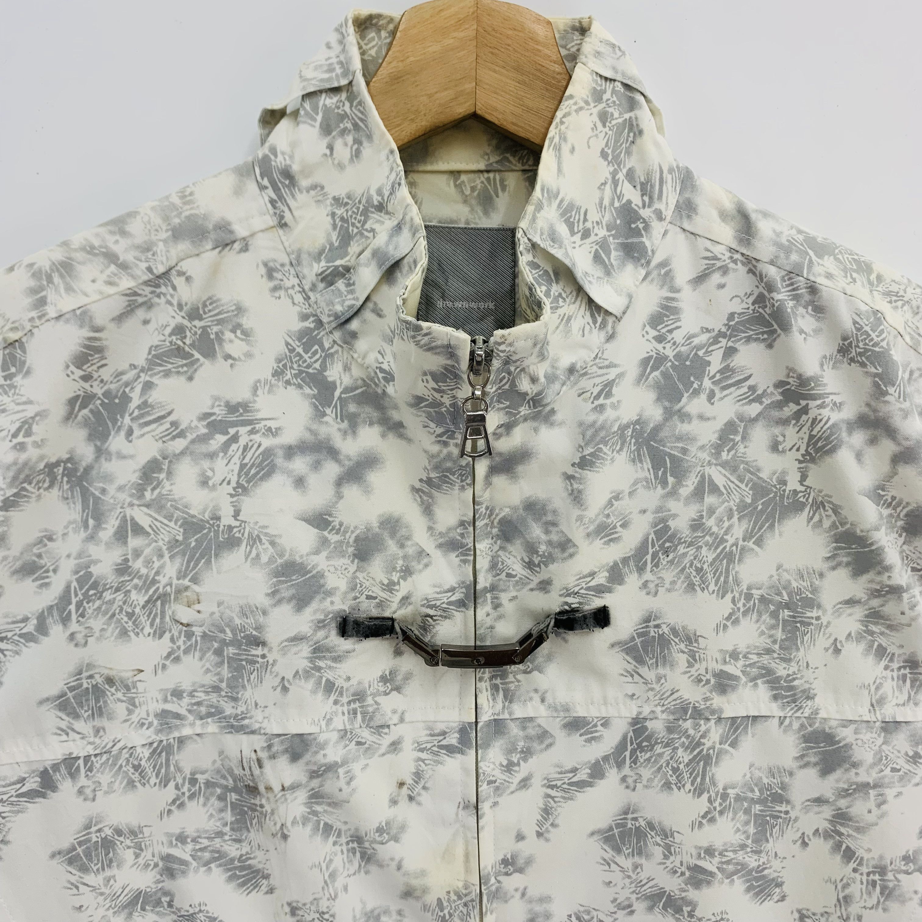 Japanese Brand × Vintage Vintage Drawnwork Jacket Abstract Pattern Size US M / EU 48-50 / 2 - 2 Thumbnail
