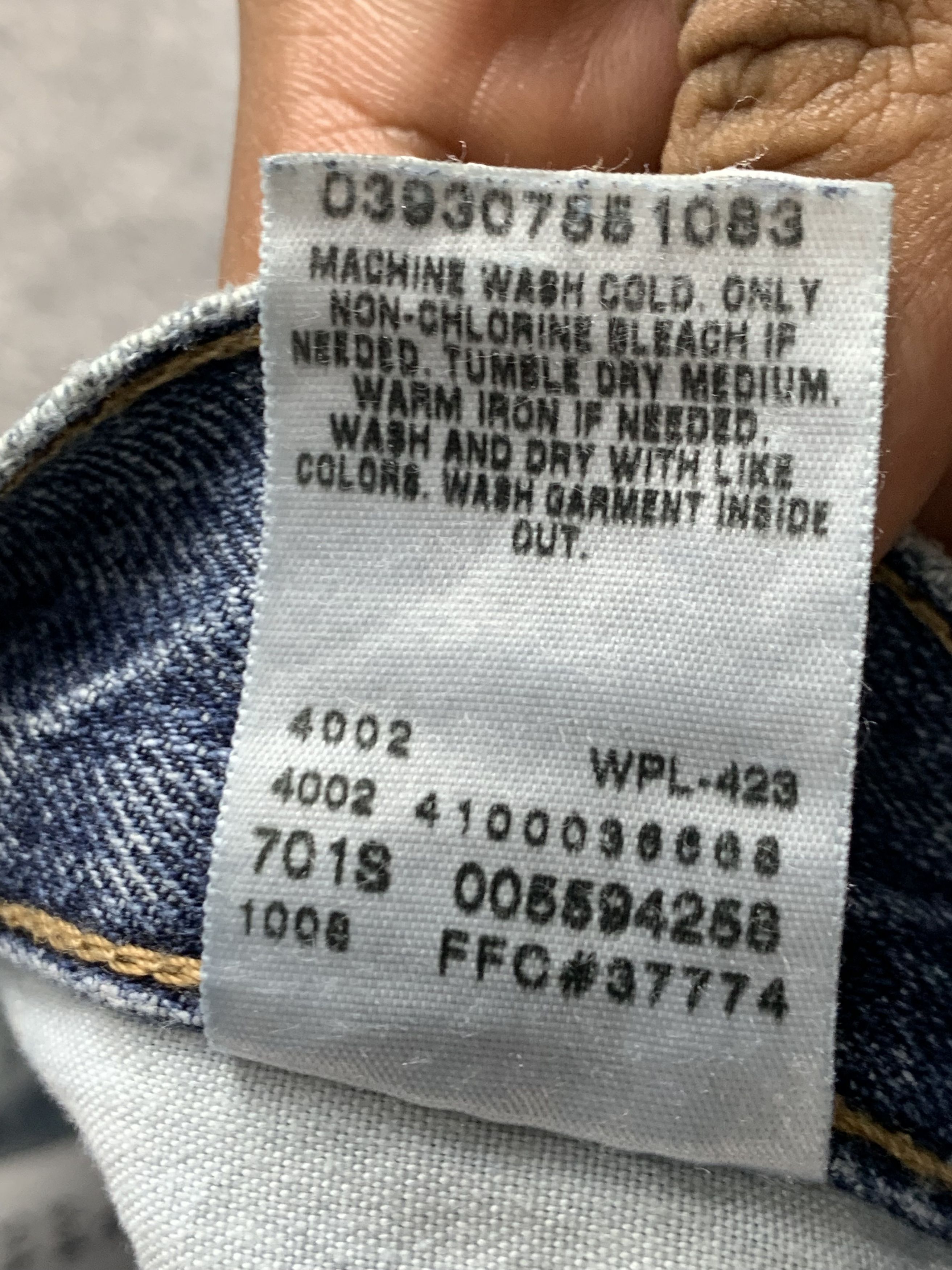 Levi's Vintage Levis 559 Faded Blue Jeans Size US 30 / EU 46 - 7 Thumbnail