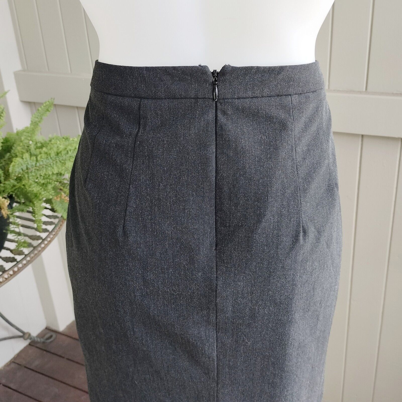 Designer Portmans Skirt Pencil High Waist Corporate Work Capsule Size 28" / US 6 / IT 42 - 5 Thumbnail
