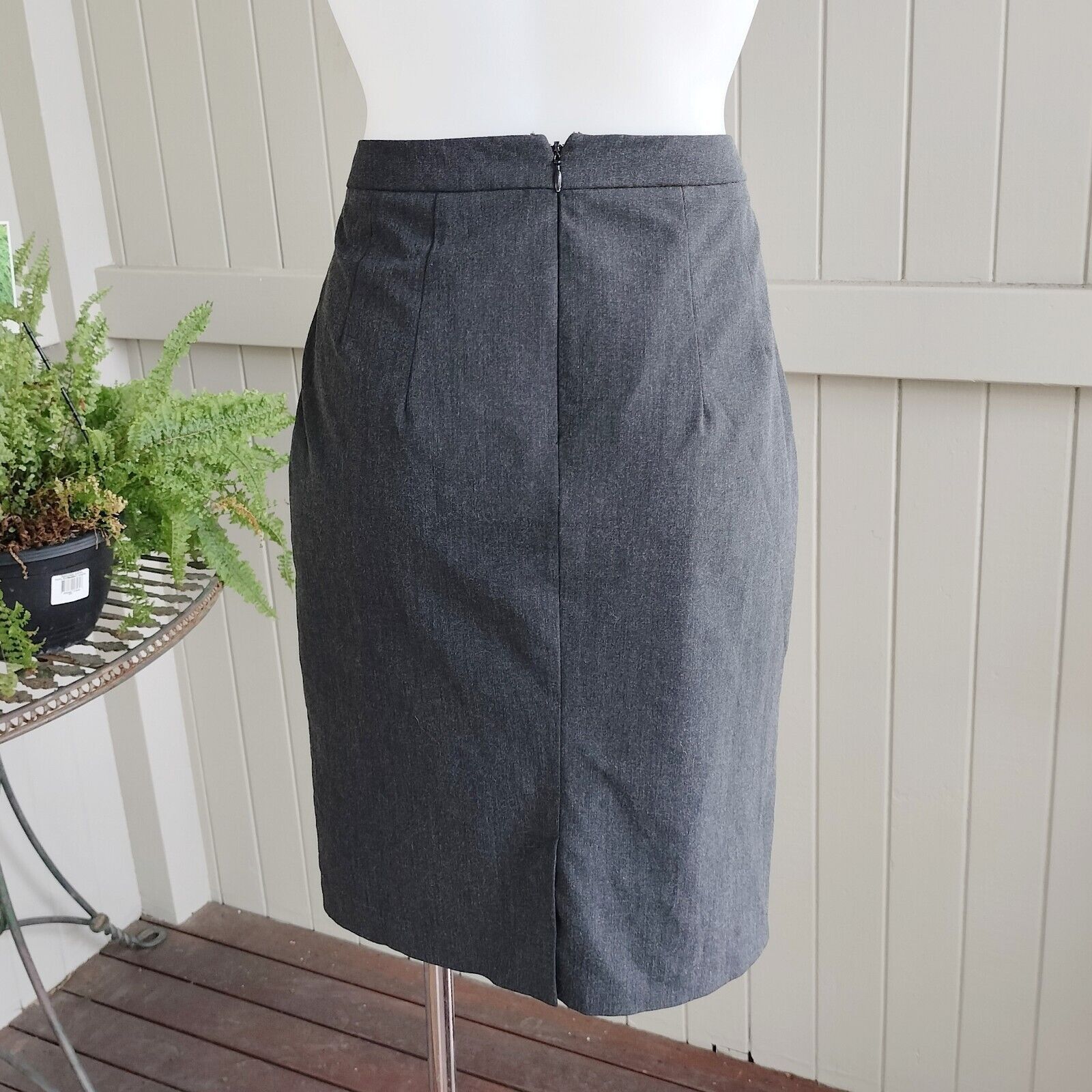 Designer Portmans Skirt Pencil High Waist Corporate Work Capsule Size 28" / US 6 / IT 42 - 2 Thumbnail