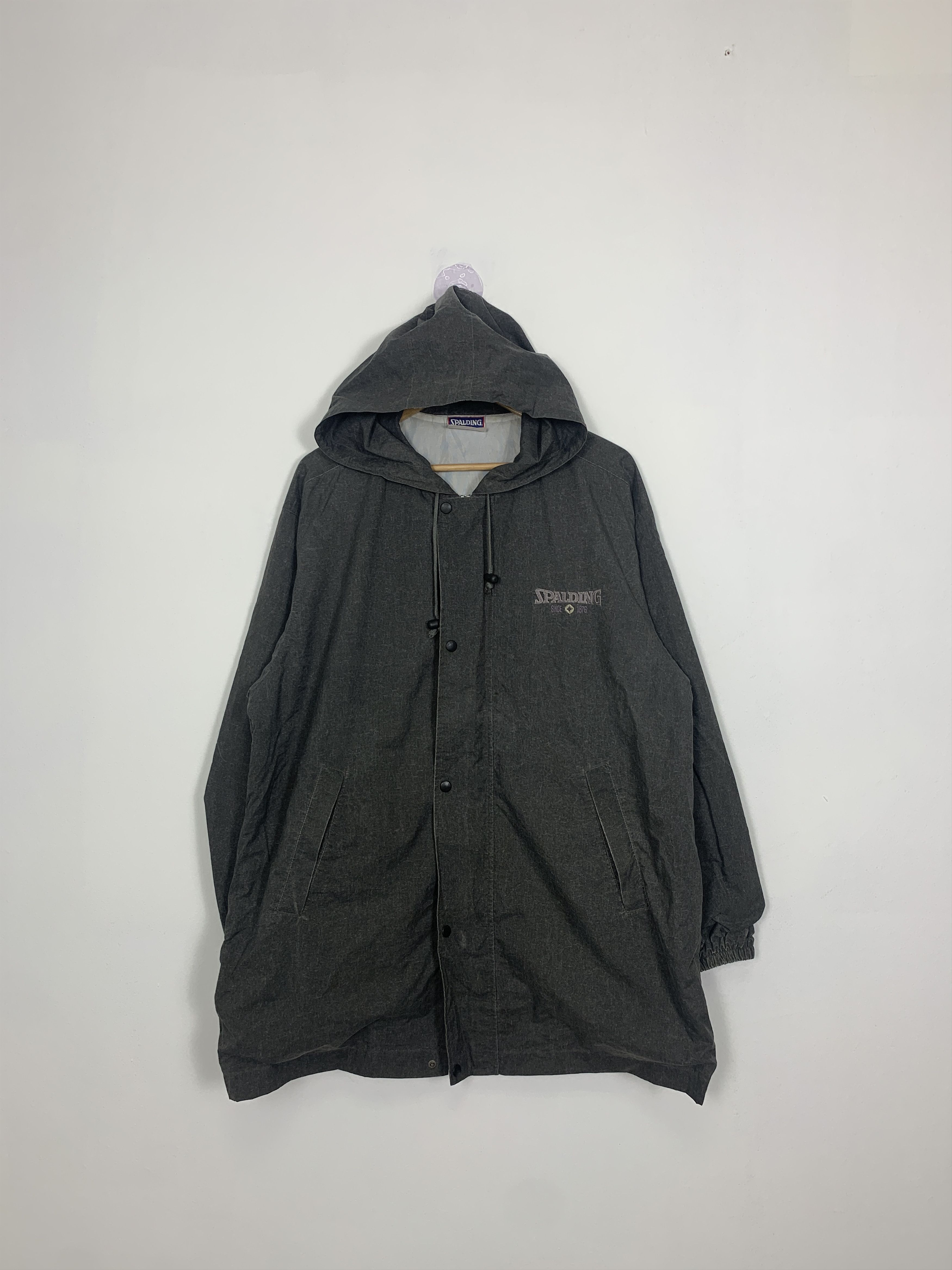 Spalding Vintage SPALDING Windbreaker with Hoodie J0735 Size US M / EU 48-50 / 2 - 5 Thumbnail
