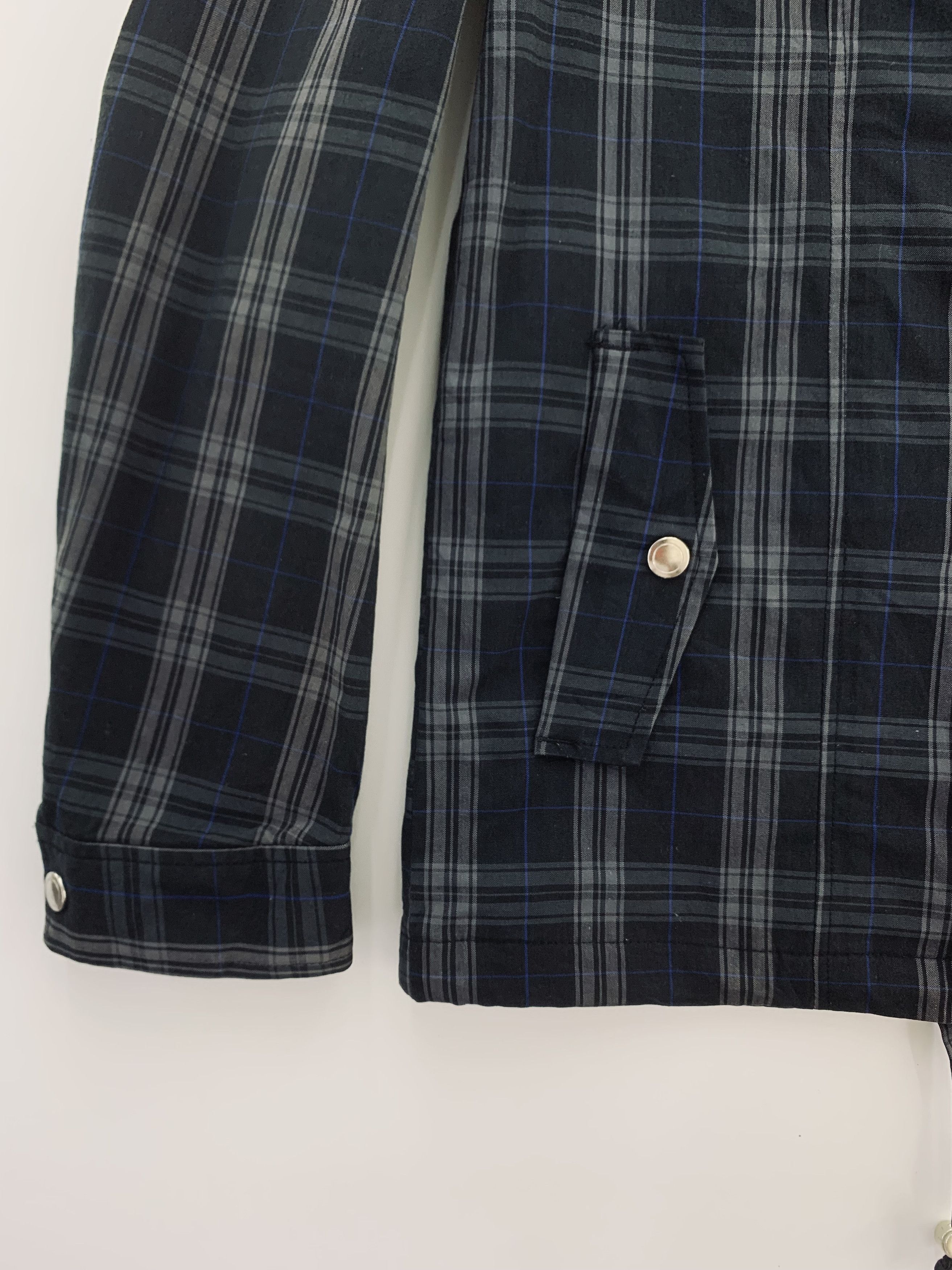 Japanese Brand Semantic Design Jacket Hooded Tartan Pattern Size US M / EU 48-50 / 2 - 6 Thumbnail