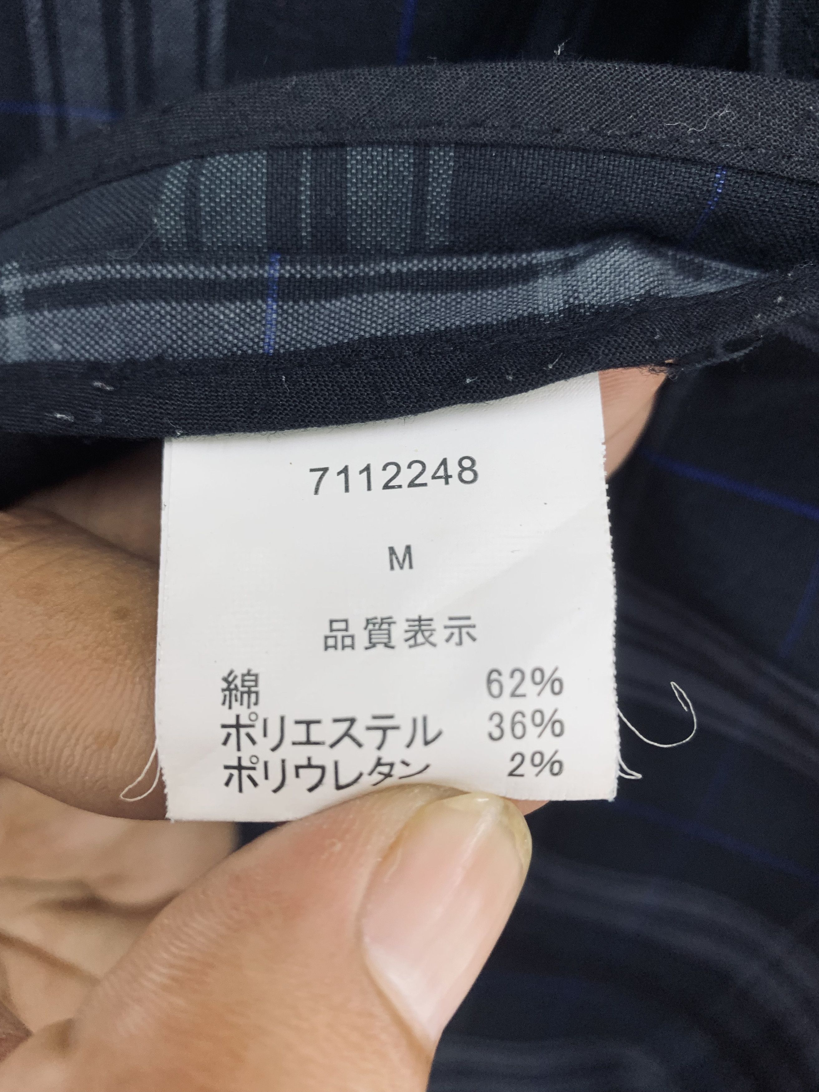 Japanese Brand Semantic Design Jacket Hooded Tartan Pattern Size US M / EU 48-50 / 2 - 10 Thumbnail