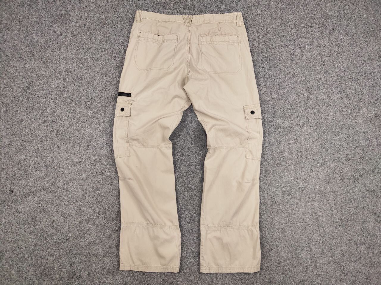 Japanese Brand Vintage 90's Cargo Pants Travis Scott Japan Pocket Beige Size US 34 / EU 50 - 14 Thumbnail